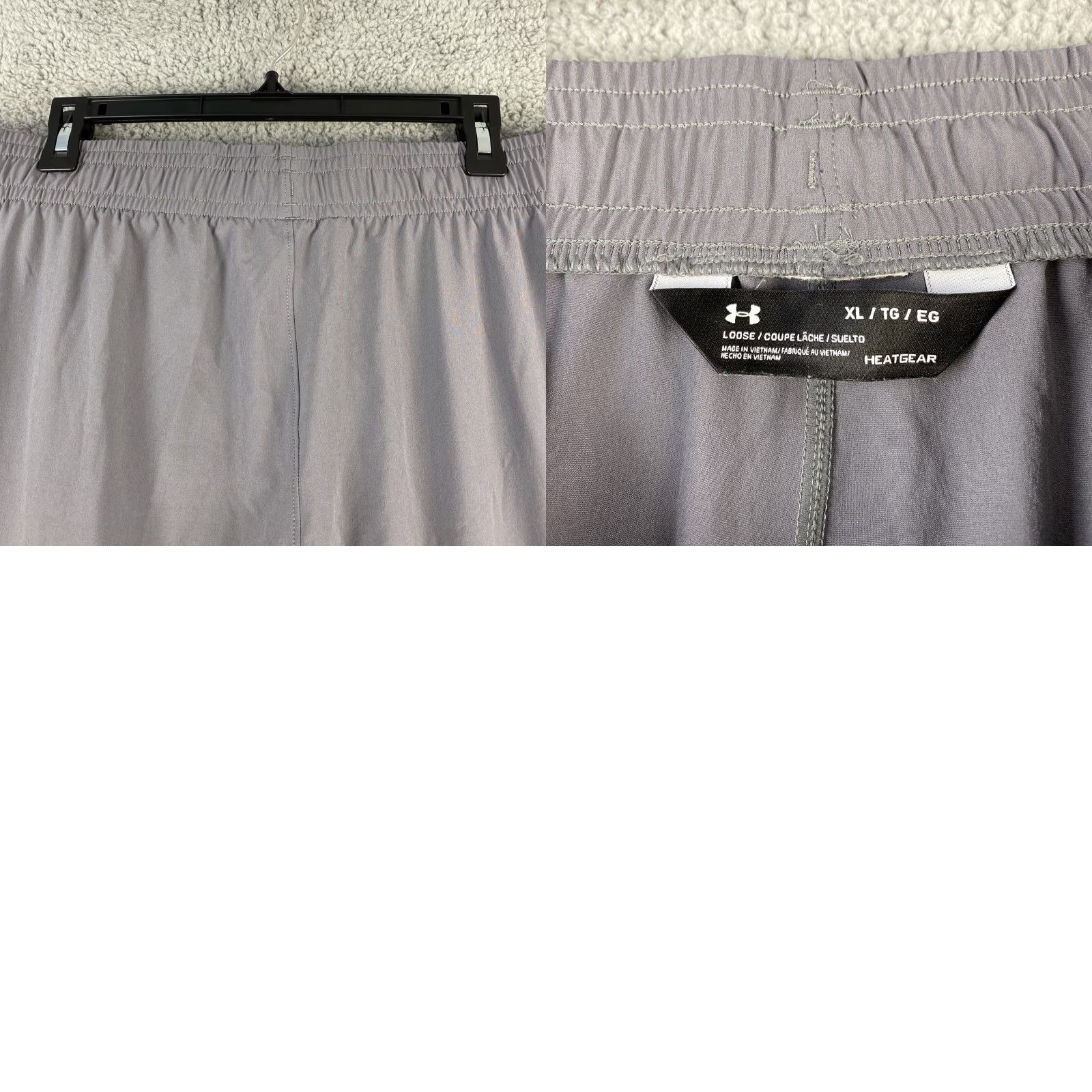 Under Armour Under Armour HeatGear Pants Men's XL Sweatpants Lined Activewear Fleece Gray/Inseam 31 in Size US 36 / EU 52 - 8 Thumbnail