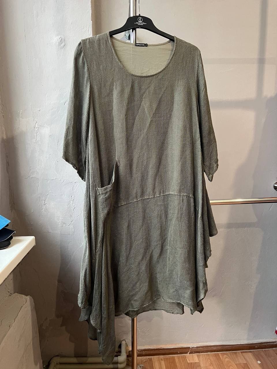 Japanese Brand GRIZAS ASYMMETRICAL JAPANESE ART AVANTGARDE DRESS SIZE L Size L / US 10 / IT 46 - 2 Thumbnail