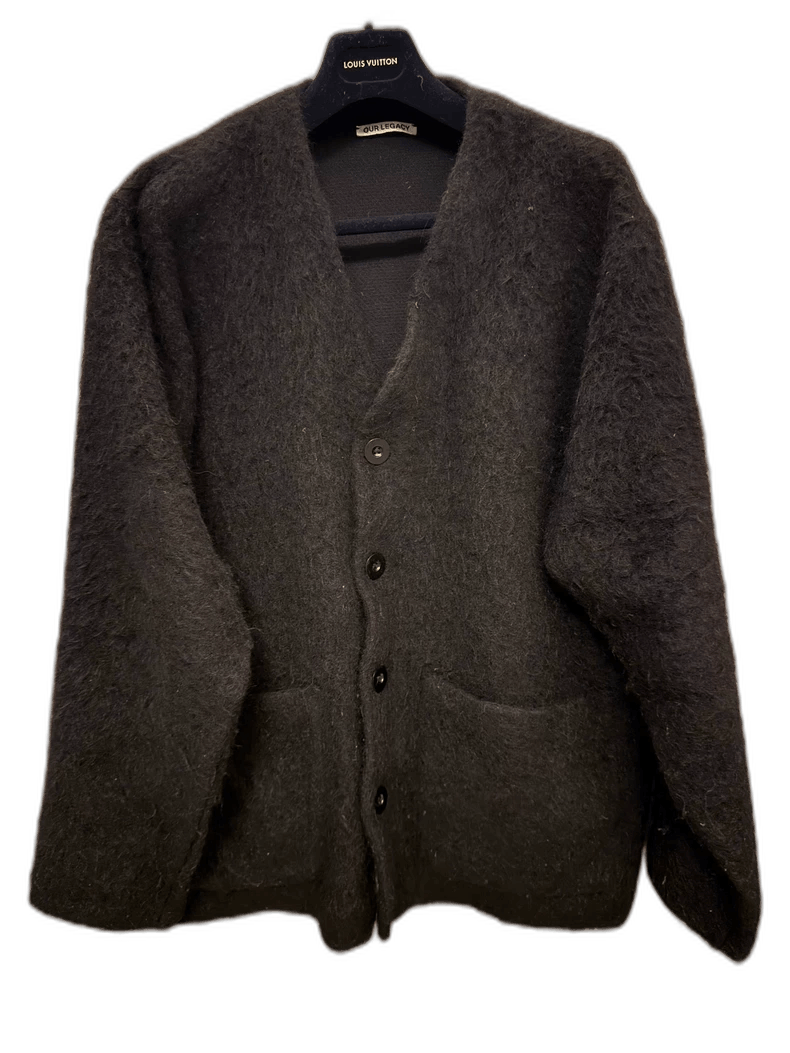 Our Legacy Our Legacy Tech Cardigan Black sz 50 | Grailed