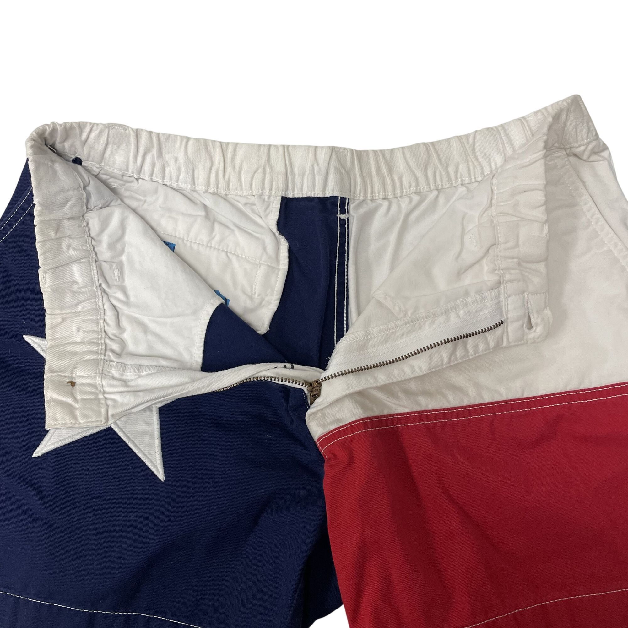 Chubbies Vtg Chubbies Boomshakalaka TEXAS FLAG Casual Shorts Size US 29 - 8 Thumbnail