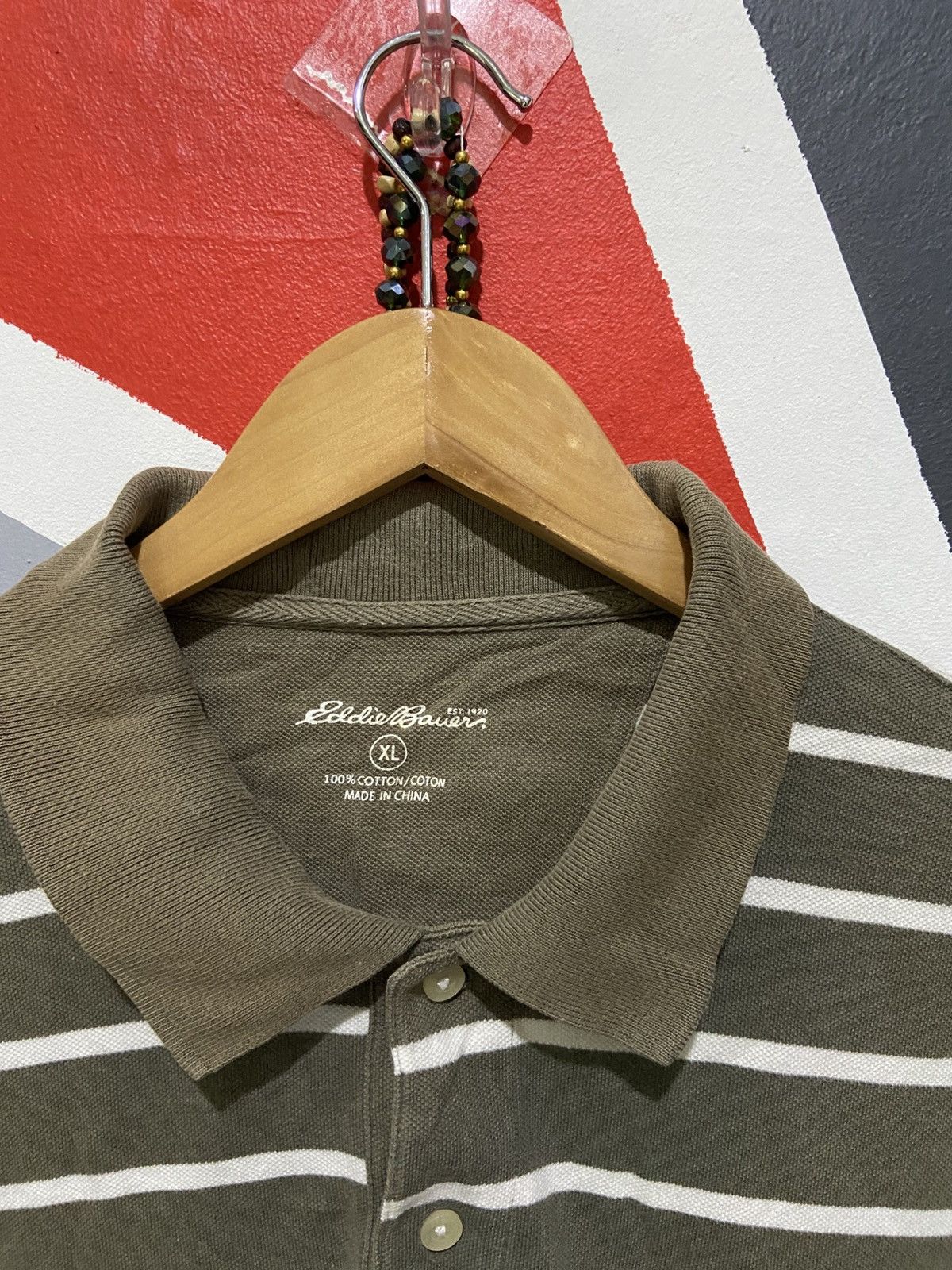 Eddie Bauer Eddie Bauer Polo Tee Size US XL / EU 56 / 4 - 4 Thumbnail