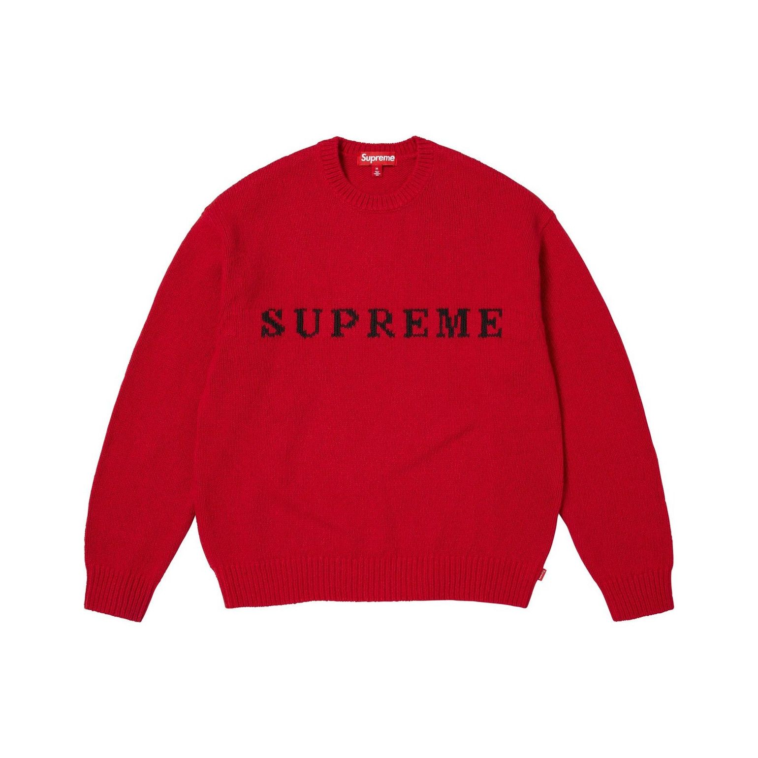Supreme Supreme Logo Wool Blend Sweater Size M Size US M / EU 48-50 / 2 - 1 Thumbnail