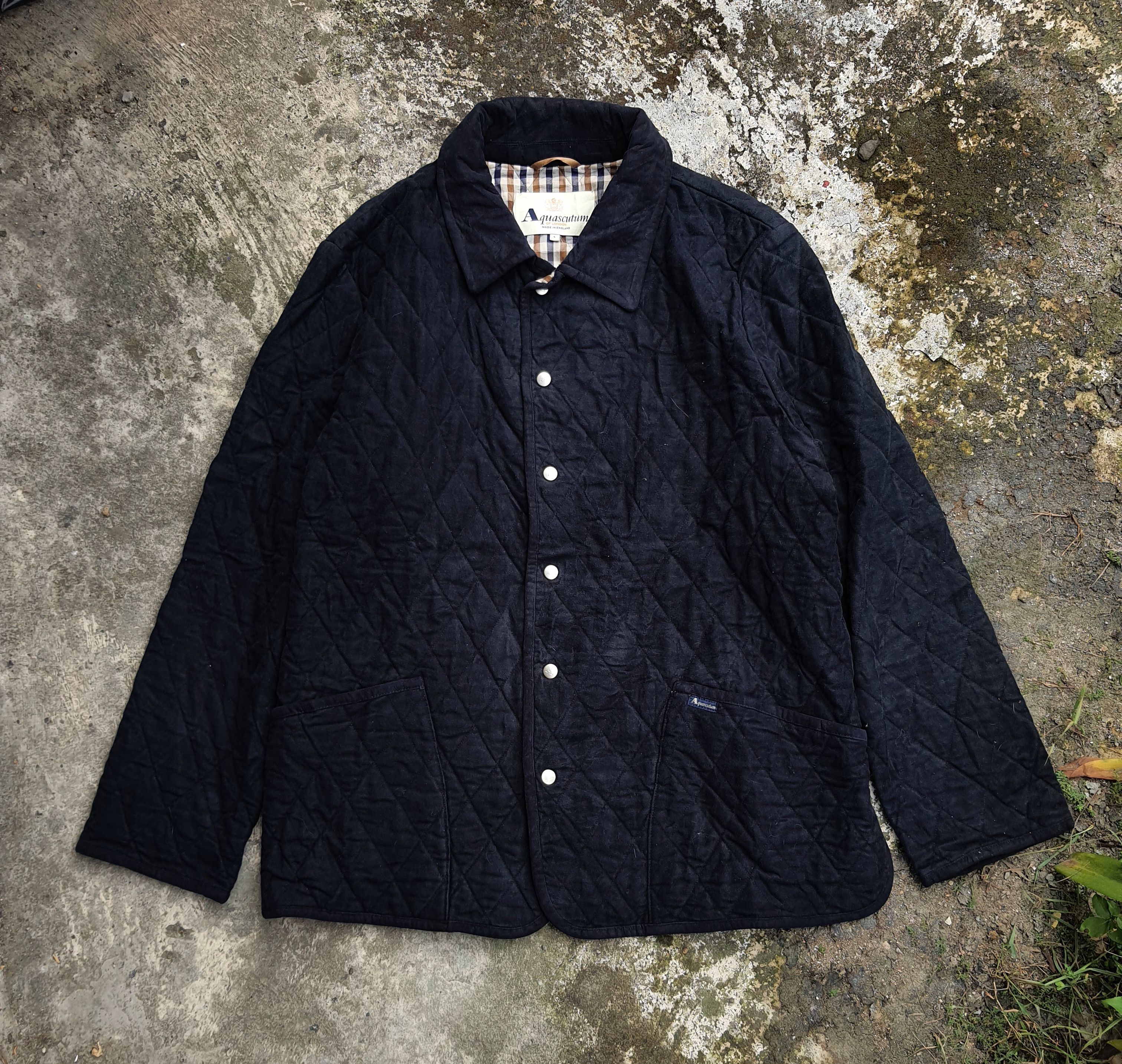 Aquascutum Aquascutum quilted coats jacket Size US L / EU 52-54 / 3 - 1 Thumbnail