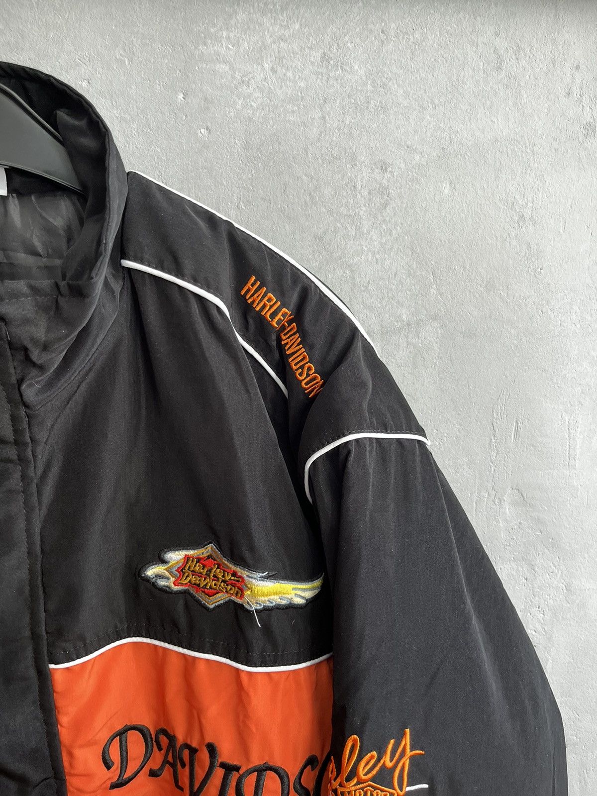Harley Davidson × Vintage Harley Davidson bomber jacket Size US XL / EU 56 / 4 - 4 Thumbnail