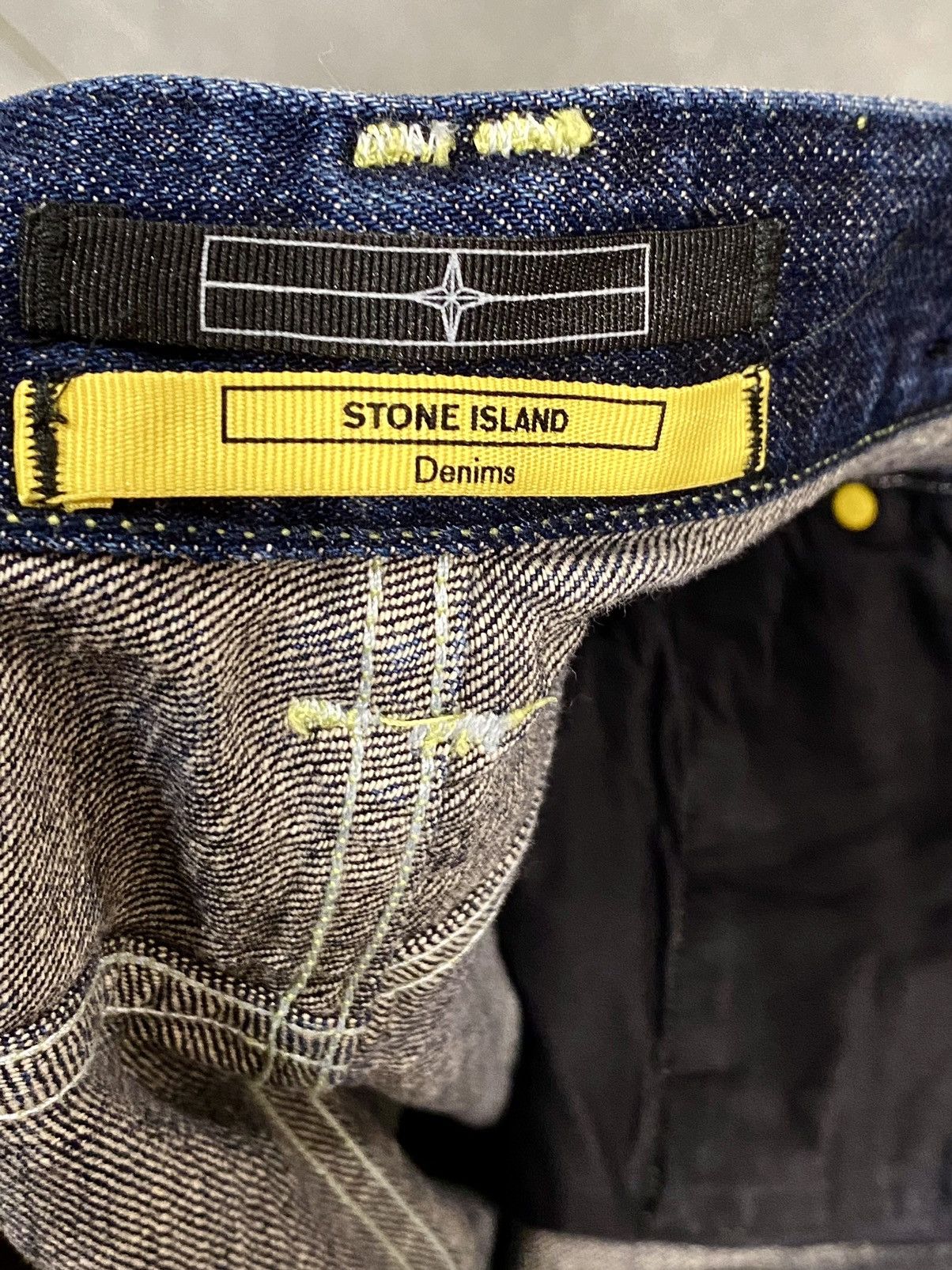 Stone Island × Vintage Jeans Stone Island Denim Vintage Size US 30 / EU 46 - 8 Thumbnail