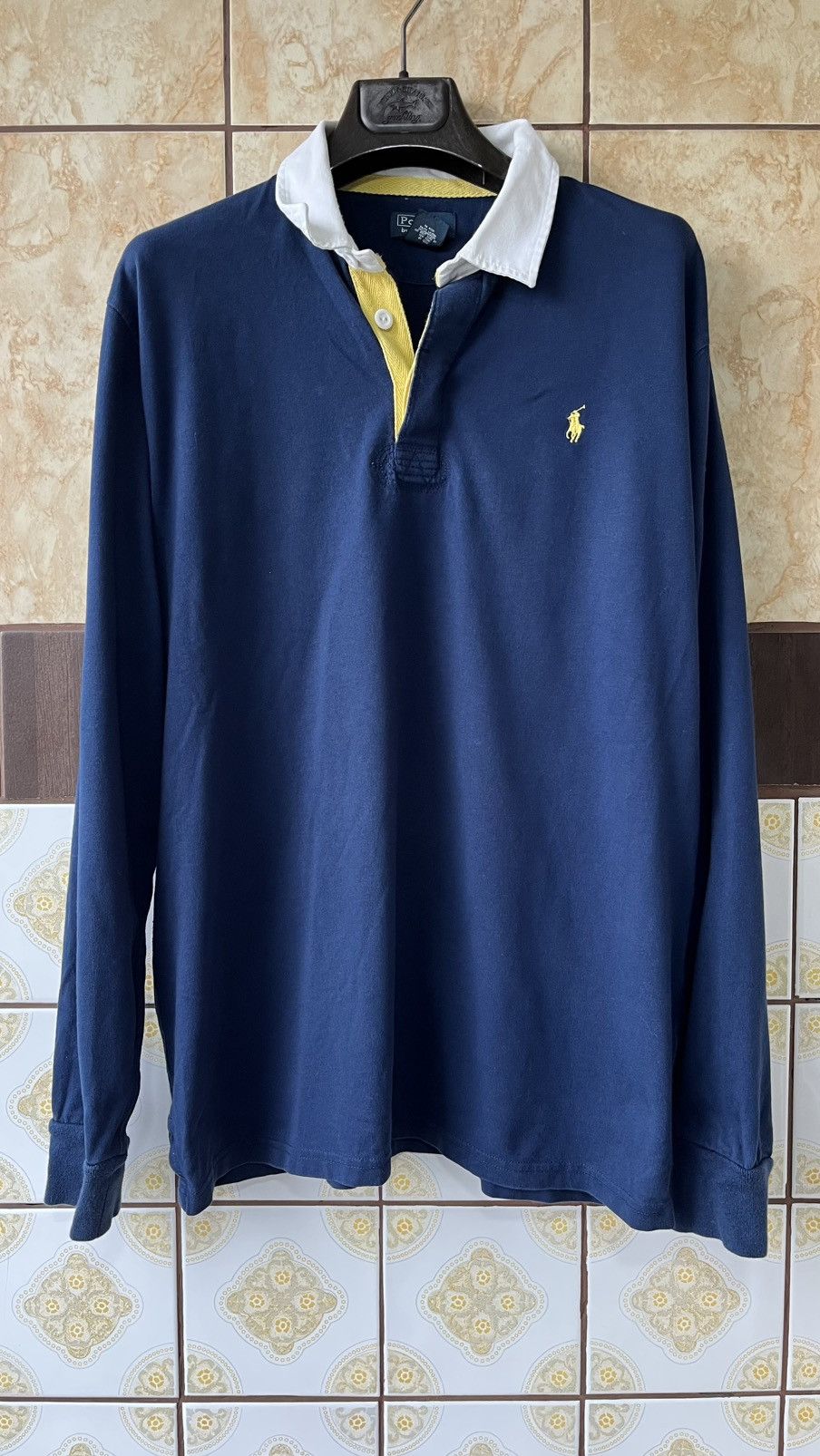 Rugby Ralph Lauren Vintage Polo Ralph Lauren rugby long sleeve Size US M / EU 48-50 / 2 - 1 Thumbnail