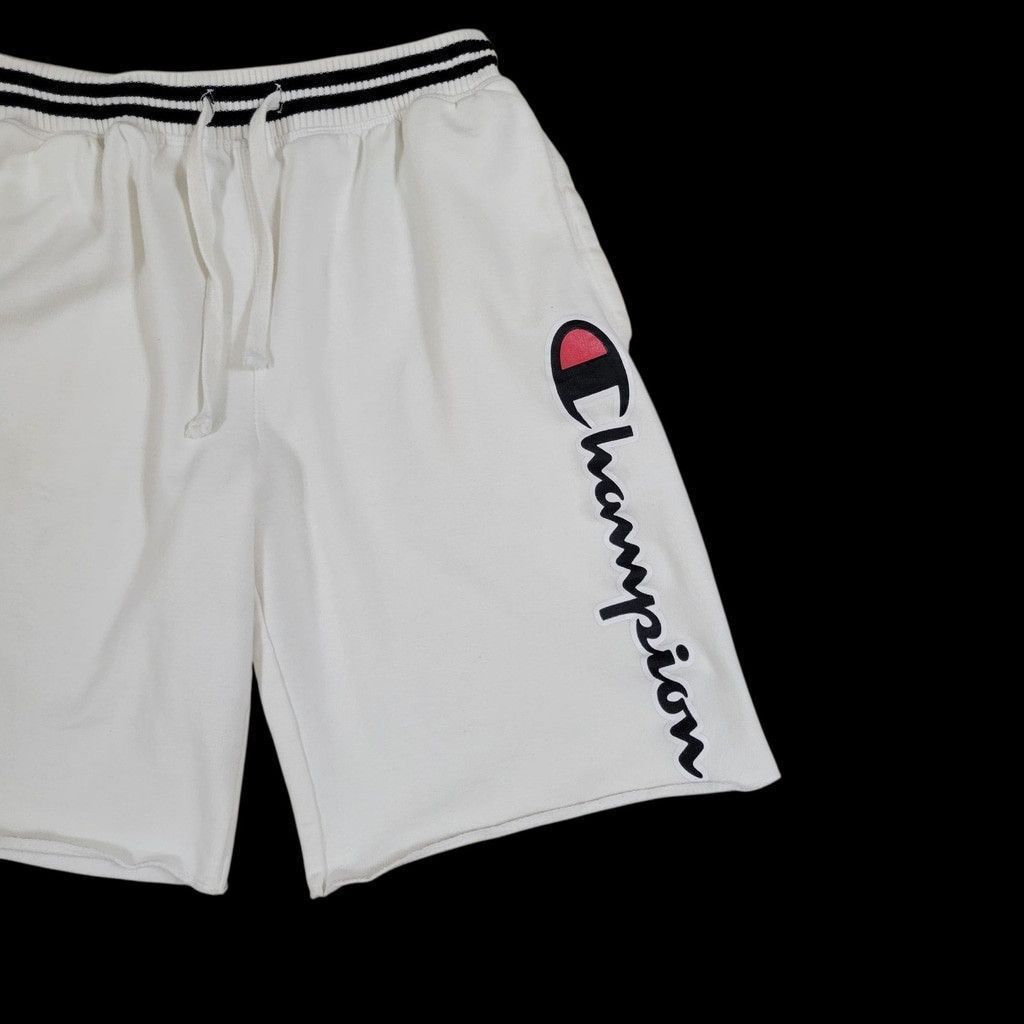 Champion Champion Authenticwear Athletic Drawstrings Beige Shorts MT Size US 32 / EU 48 - 4 Thumbnail