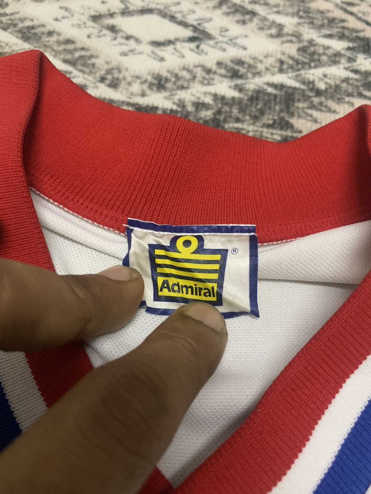 Admirable Co. 90S OG ADMIRAL BIG LOGO JERSEY RARE Size US S / EU 44-46 / 1 - 4 Thumbnail