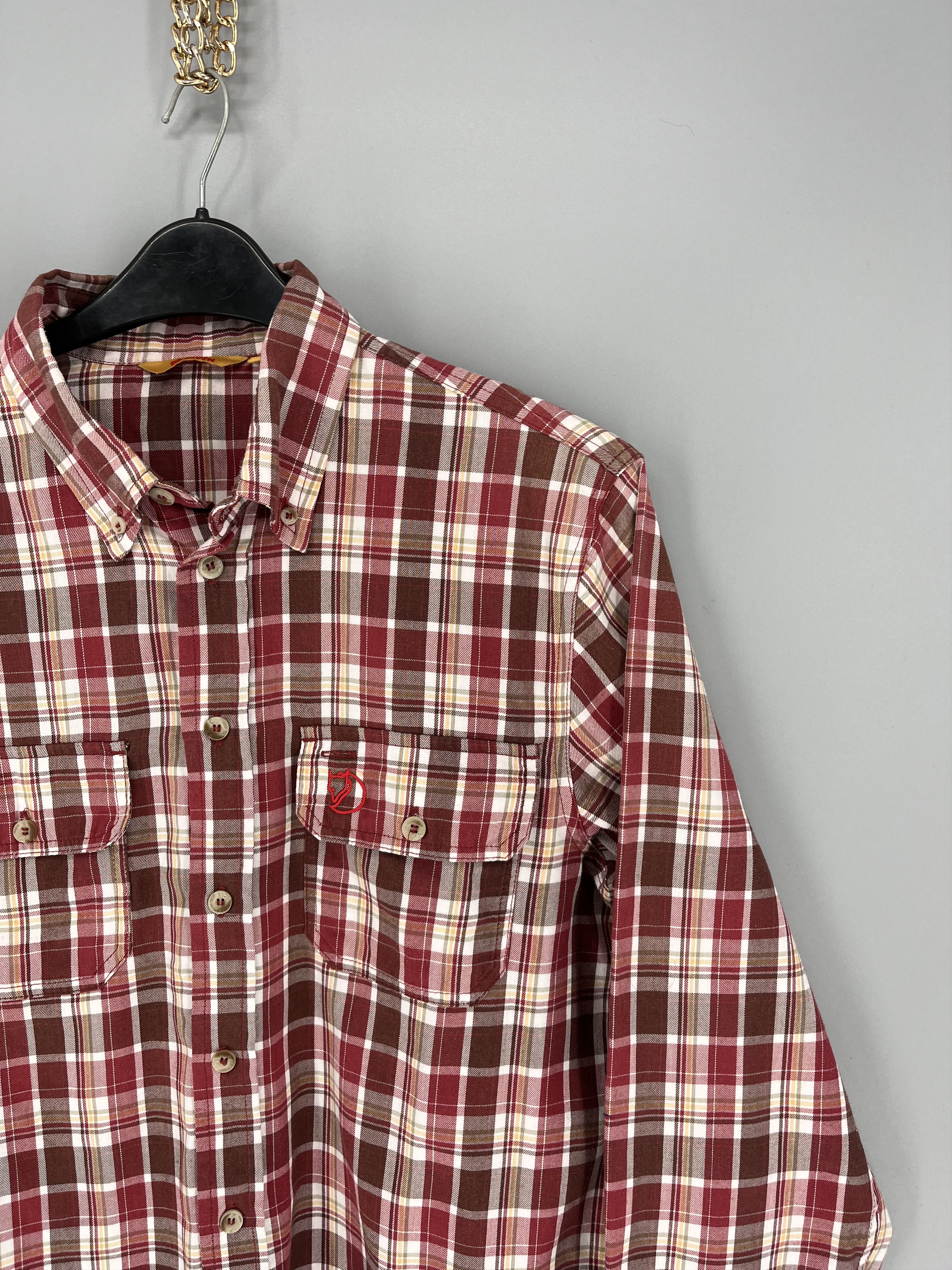 Fjallraven × Flannel Fjallraven Fjällräven Flannel nordic outdoor shirt size M Size US M / EU 48-50 / 2 - 4 Thumbnail