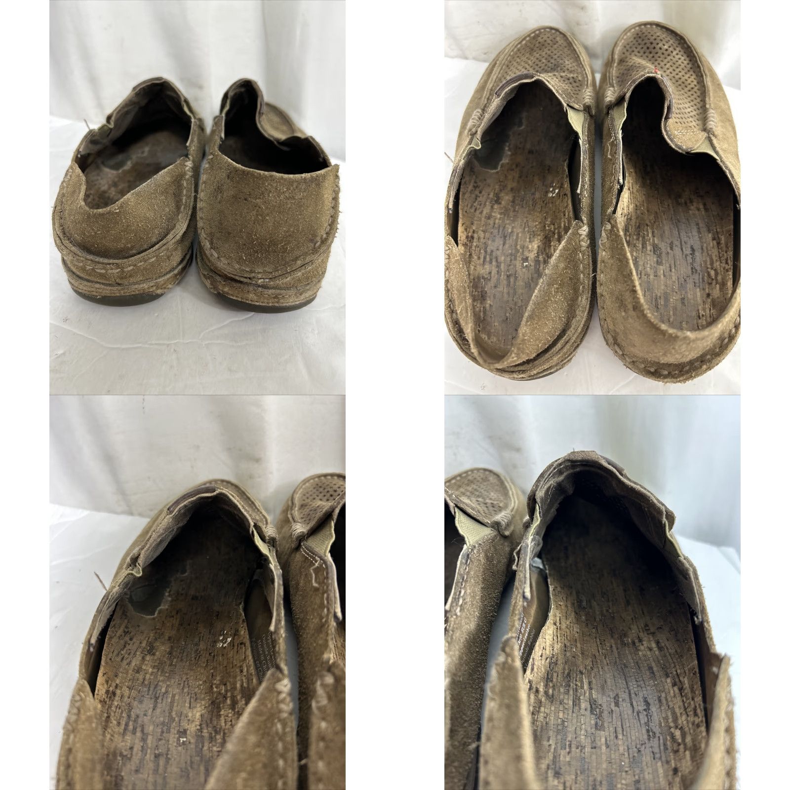 Olukai Olukai Moloa Kohana Drop Heel Light Brown Suede Leather Slip On Loafers Men US 10 EUR 43 Size US 10 / EU 43 - 9 Thumbnail