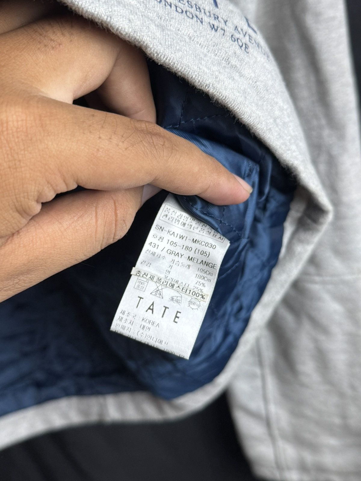 If Six Was Nine × Japanese Brand Asymmetrical Tate Jacket Sweat Japanese Brand Size US L / EU 52-54 / 3 - 8 Thumbnail