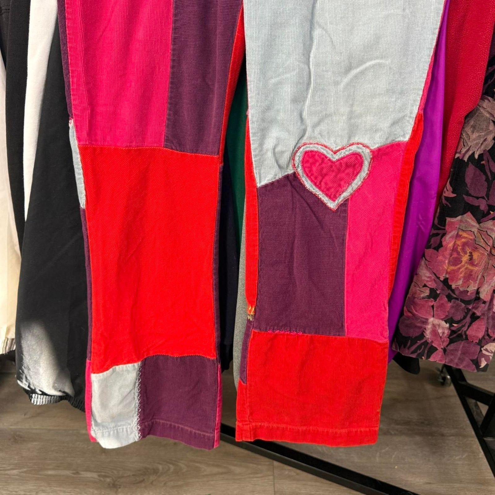Other Vintage Y2K Women’s Unique Oilily Patchwork Boho Pants Size 30" / US 8 / IT 44 - 6 Thumbnail