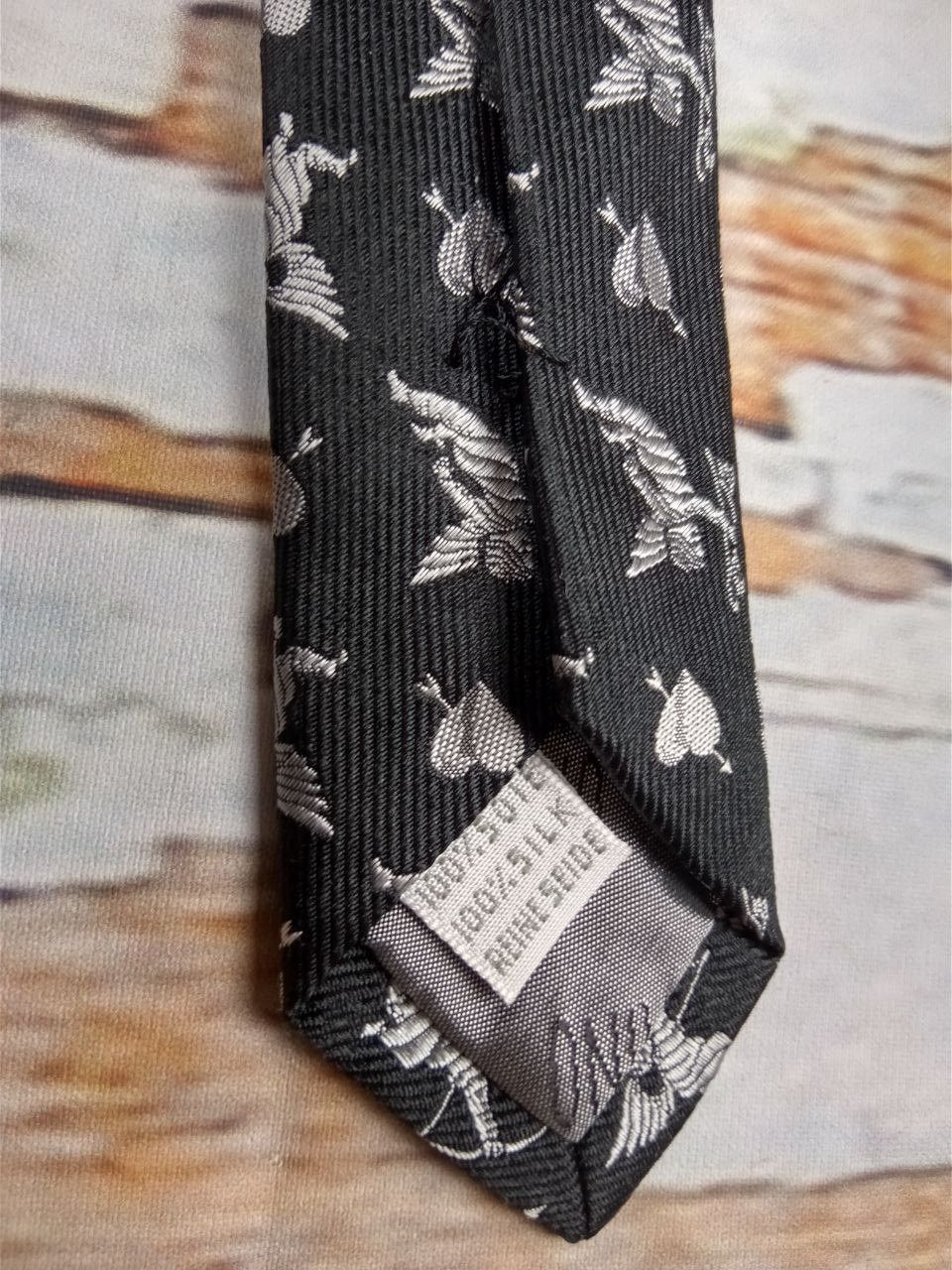 Moschino Moschino silk tie with cupidon Made in Italy Size ONE SIZE - 5 Thumbnail