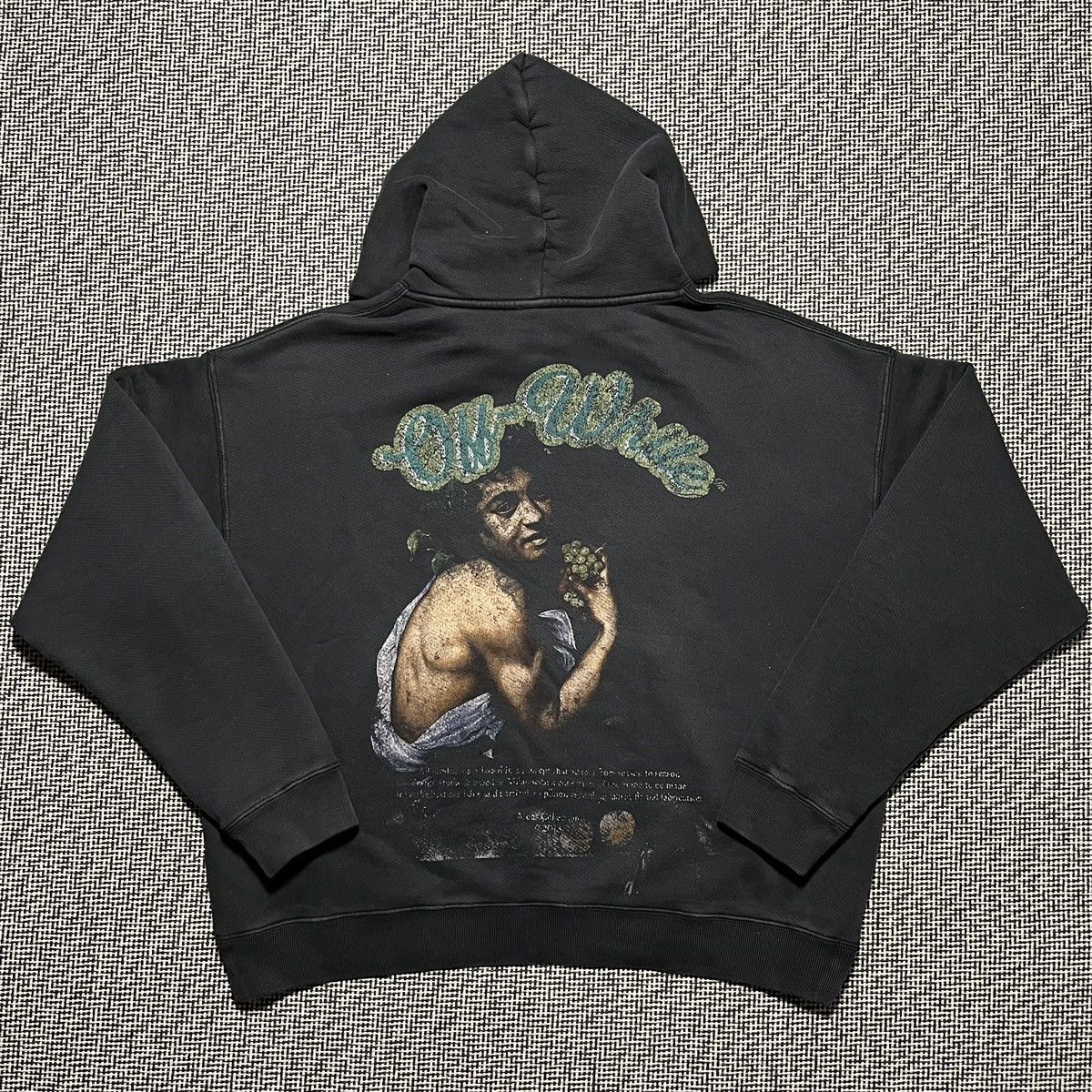 Designer Off-White Bacchus Skate Hoodie Size US XXL / EU 58 / 5 - 1 Thumbnail