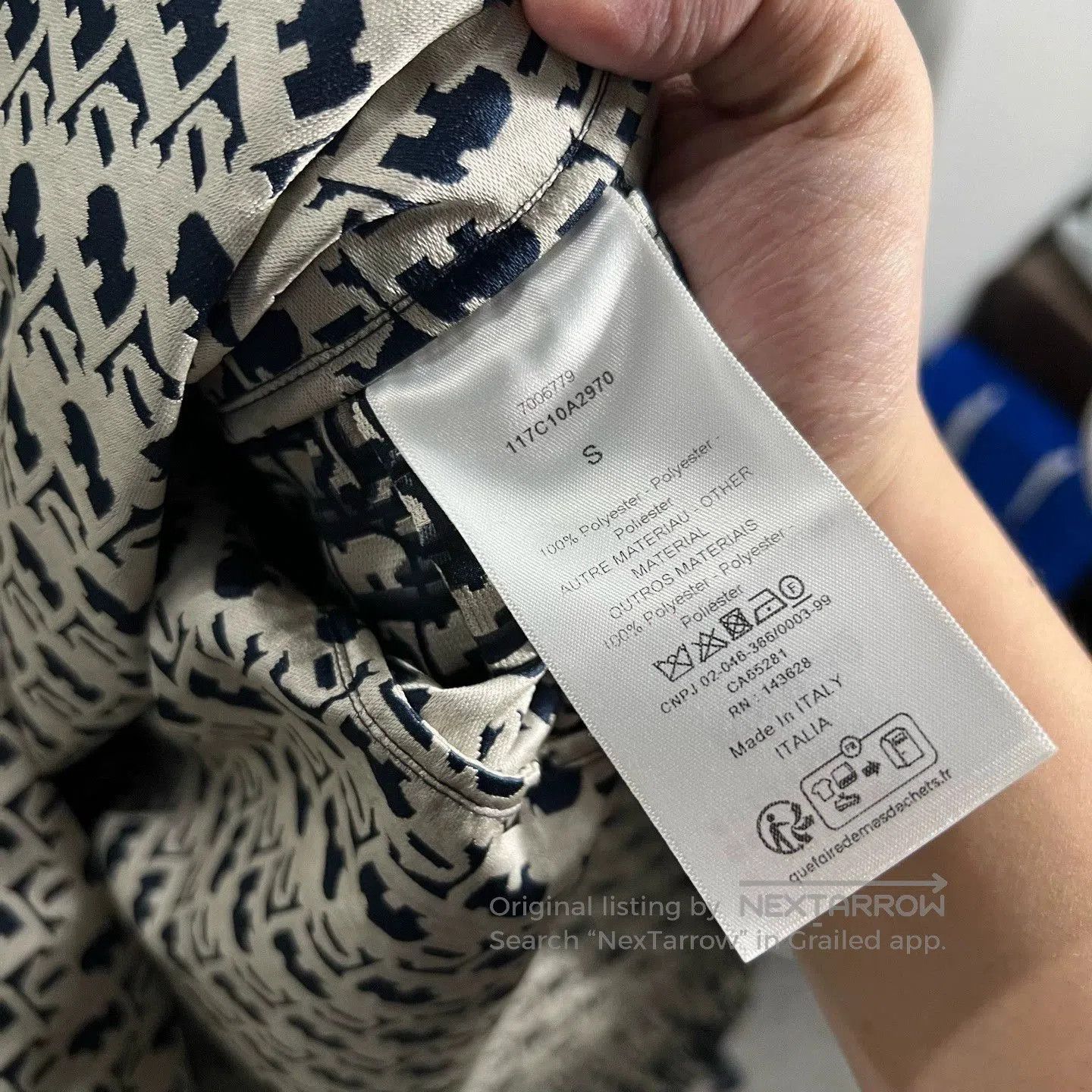 Dior dior all-over print windbreaker jacket W0709. Size US S / EU 44-46 / 1 - 4 Thumbnail
