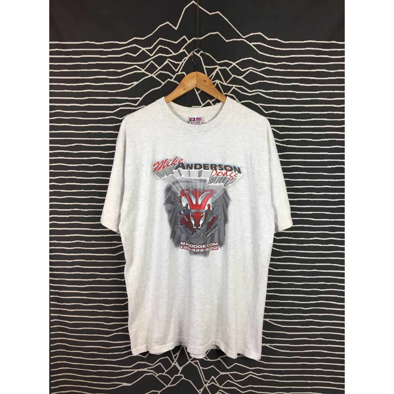 Vintage Vtg Bayside Mike Anderson Dodge Dealership Promo Tee Size US XL / EU 56 / 4 - 2 Thumbnail
