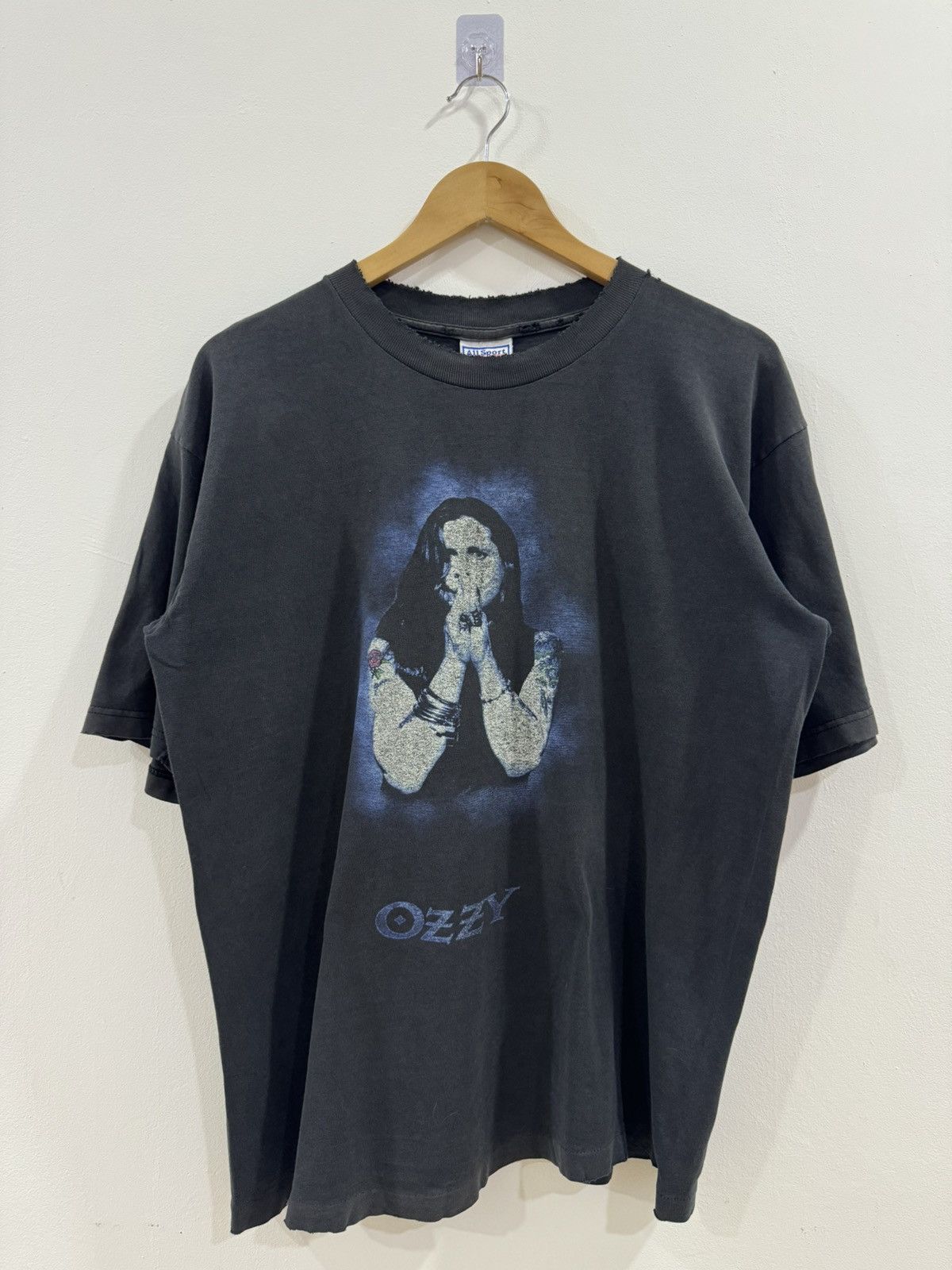 Band Tees × Ozzy Osbourne × Vintage VINTAGE DISTRESSED OZZY BAND TEES Size US L / EU 52-54 / 3 - 1 Thumbnail