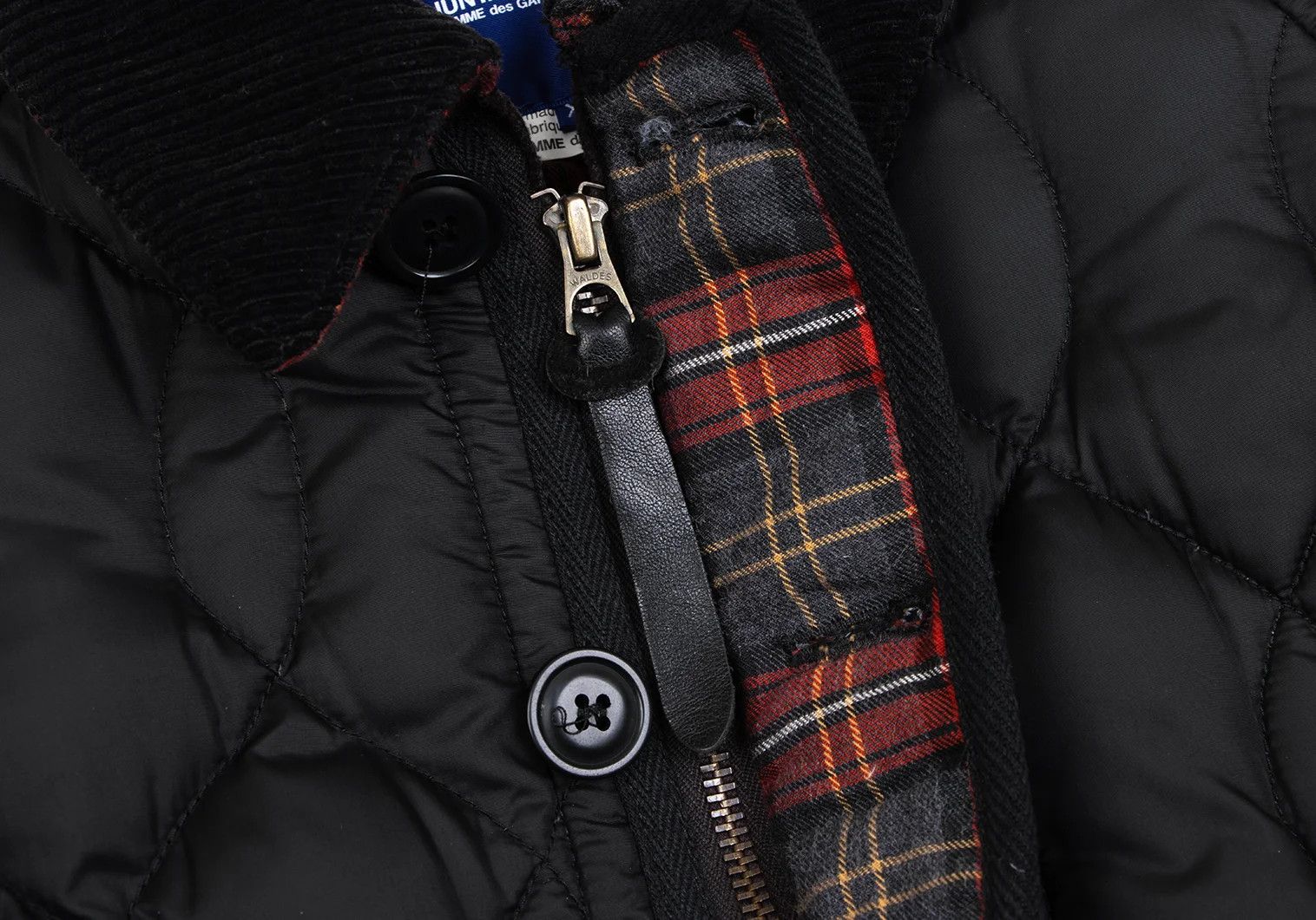 Junya Watanabe Quilted Down Jacket in Black, Size XS Size US XS / EU 42 / 0 - 9 Thumbnail