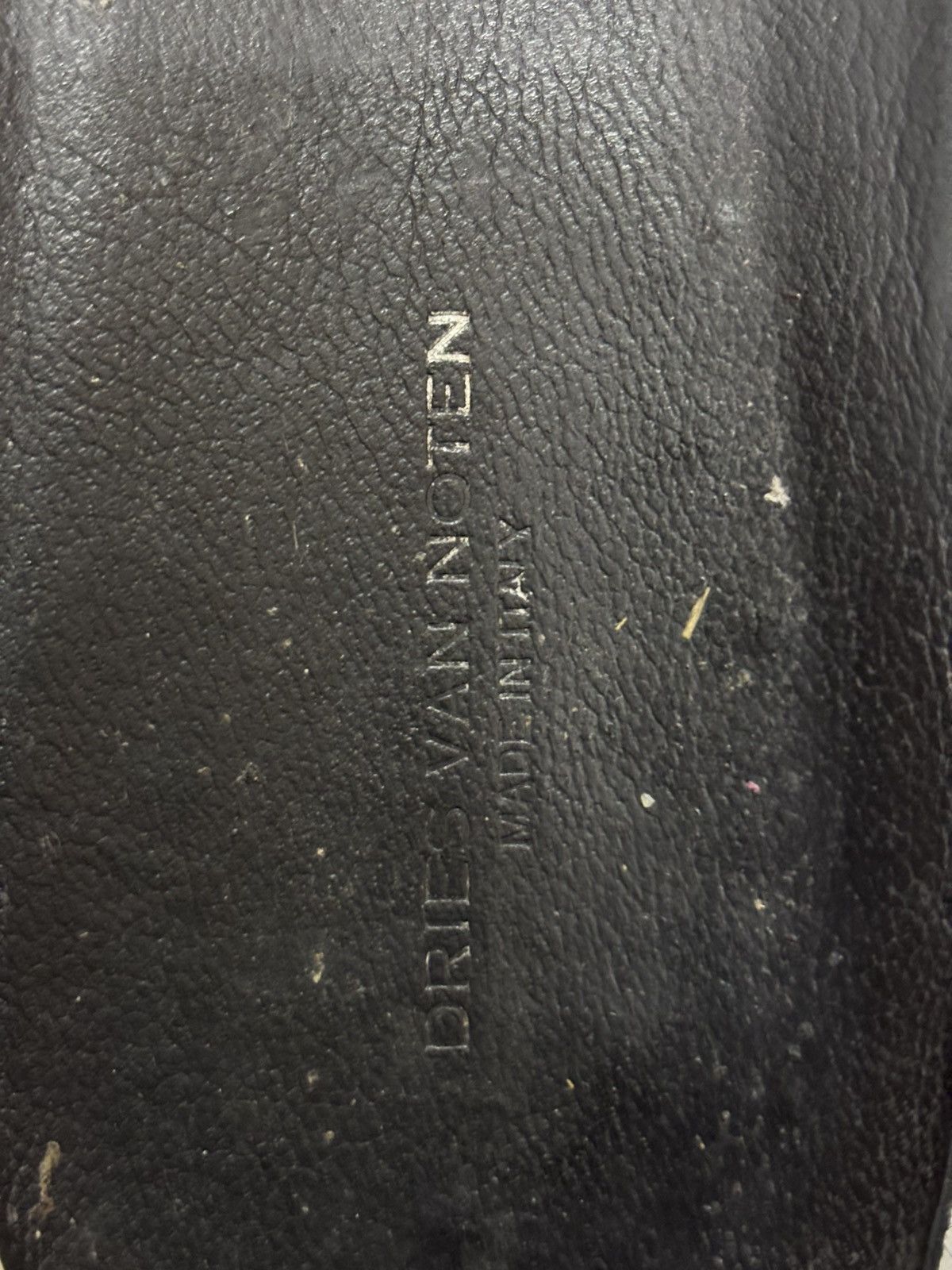 Dries Van Noten Dries Van Noten Leather Boot Size US 8 / EU 41 - 12 Thumbnail