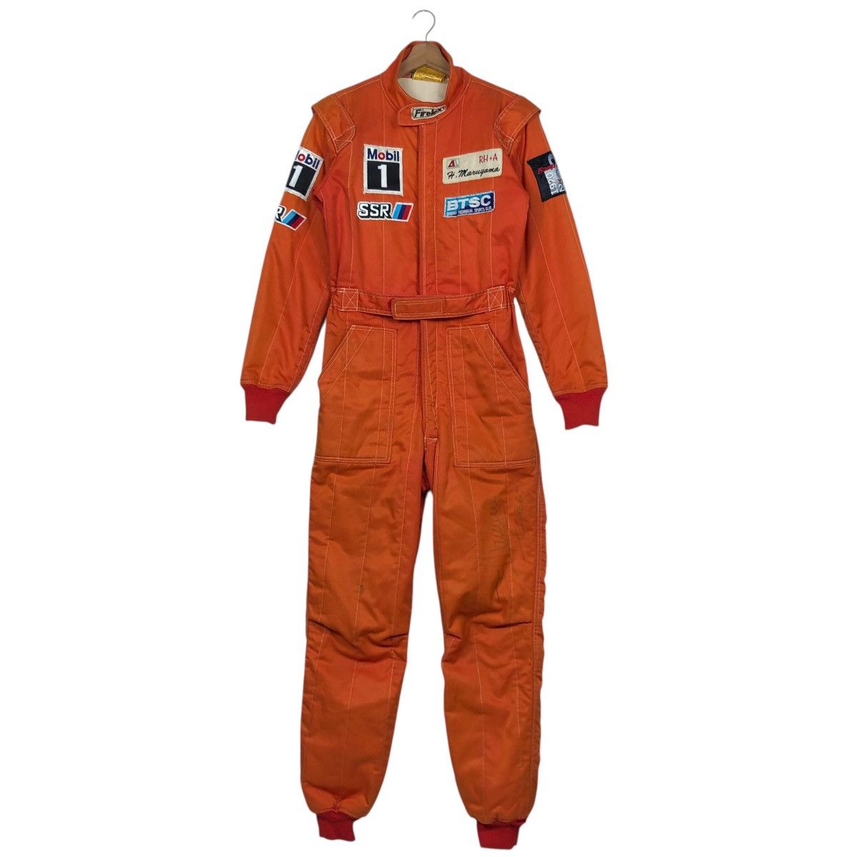 Vintage 📌Vintage Coverall Racing Wear Style Full Patches Nomex Size US 30 / EU 46 - 2 Thumbnail