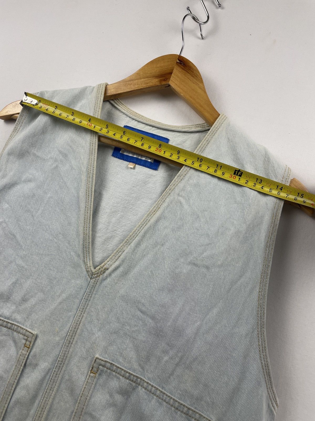 Acne Studios Acne Studios Denim Midi Dress Inspired WW2 Design Size M / US 6-8 / IT 42-44 - 12 Thumbnail