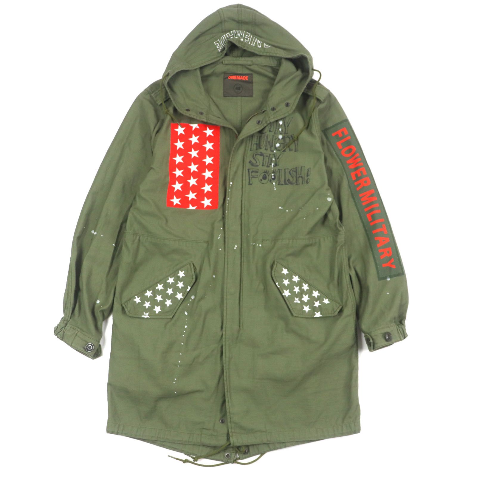 Other Other ONE MADE Mod coat Cotton Coat Cotton Outerwear DUTY FREE for USA Size ONE SIZE - 1 Thumbnail