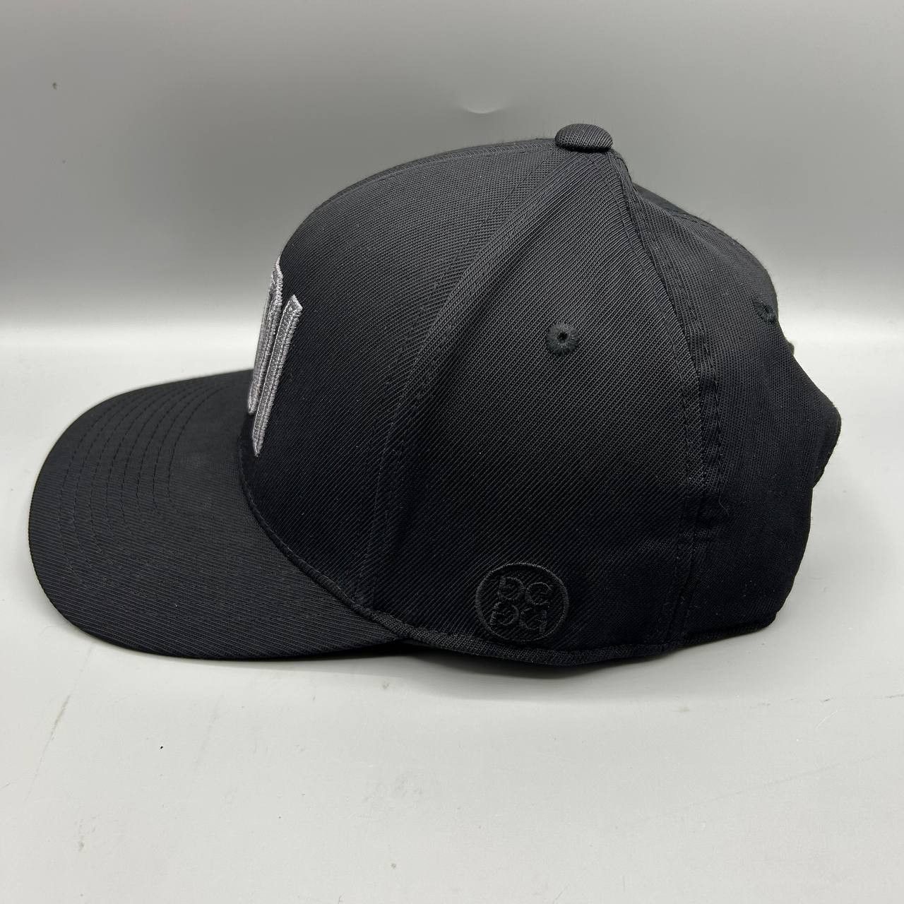 G/FORE PDI Golf Hat Men Black Embroidered 110 Flexfit Snap Back Cap Size ONE SIZE - 3 Thumbnail