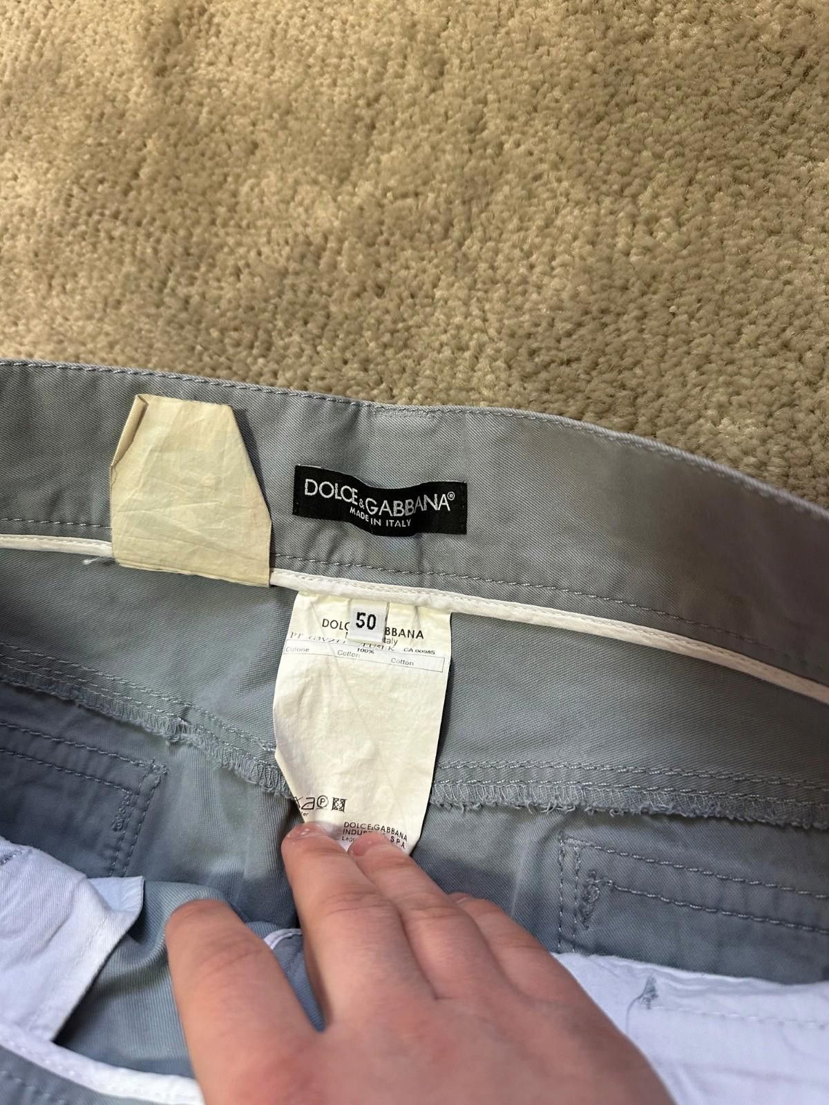 Dolce & Gabbana Dolce&Gabbana Mens Sweatpant Sz 50 Size US 34 / EU 50 - 6 Thumbnail