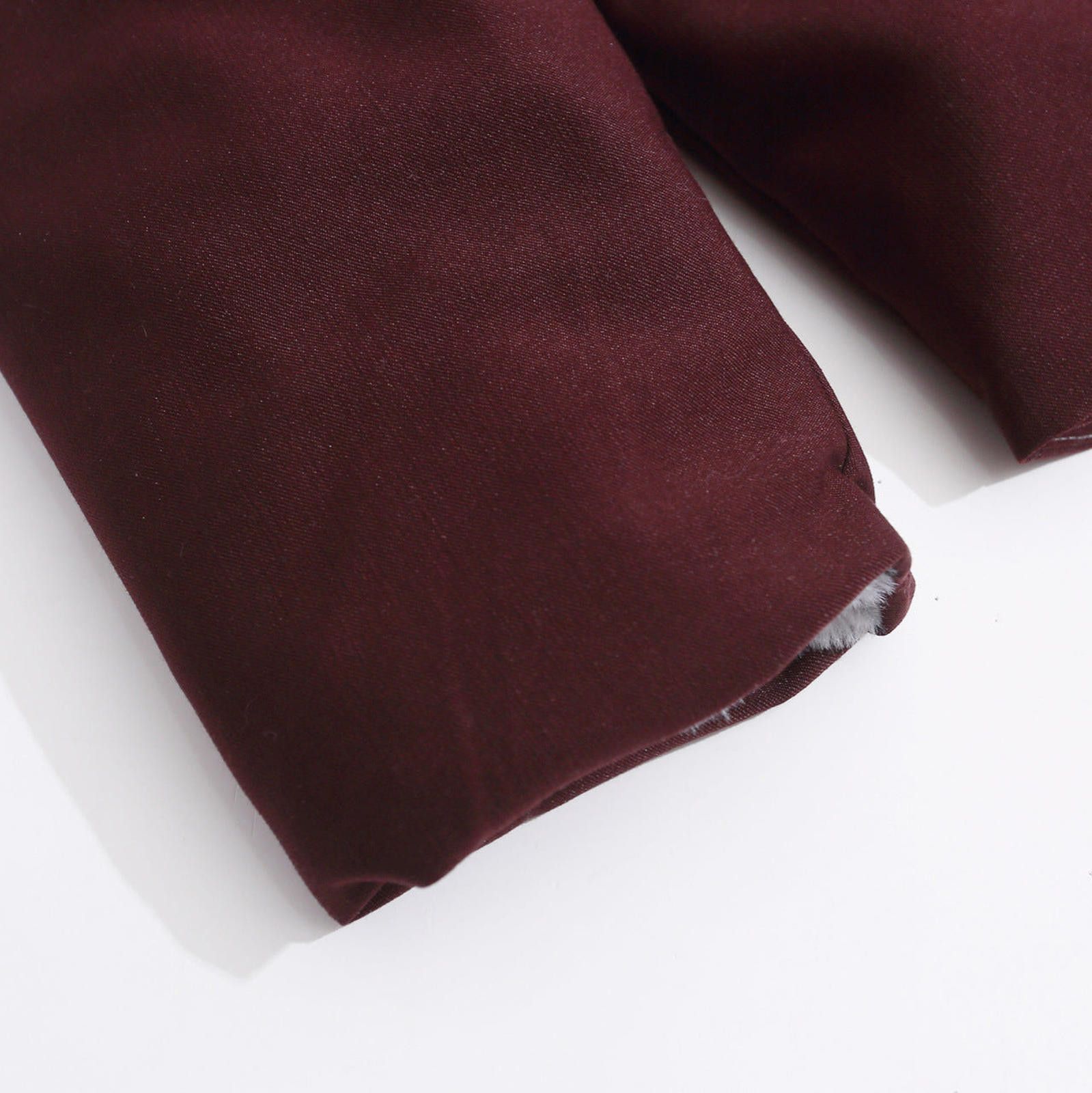 Japanese Brand Maroon Quilted Lined Women's Zip-Up Jacket Size US L / EU 52-54 / 3 - 4 Thumbnail