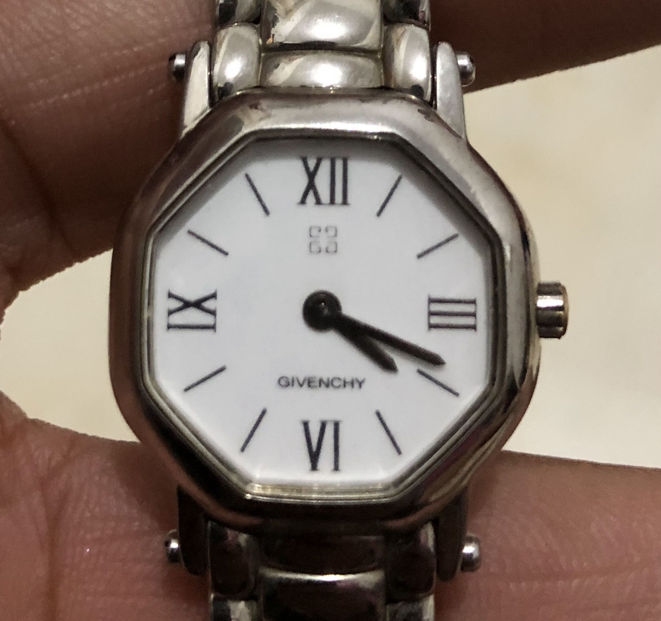 Givenchy Vintage 90s Life Givenchy Octagon Case Watch Size ONE SIZE - 1 Thumbnail