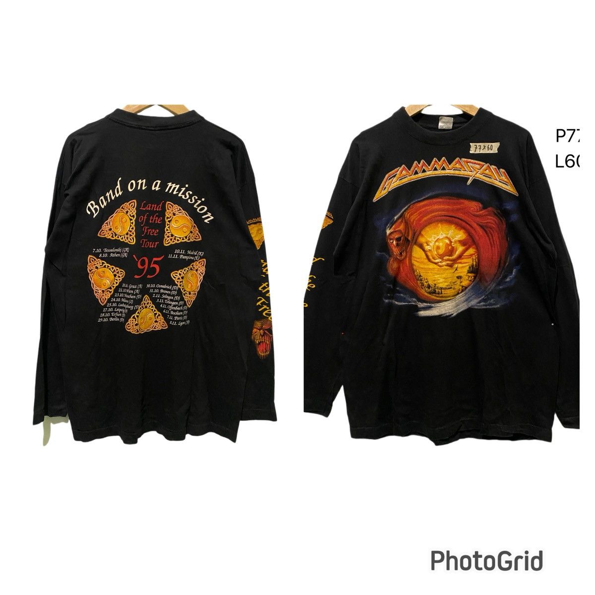 Vintage Long sleeve gammaray land of the free Size US XL / EU 56 / 4 - 1 Thumbnail