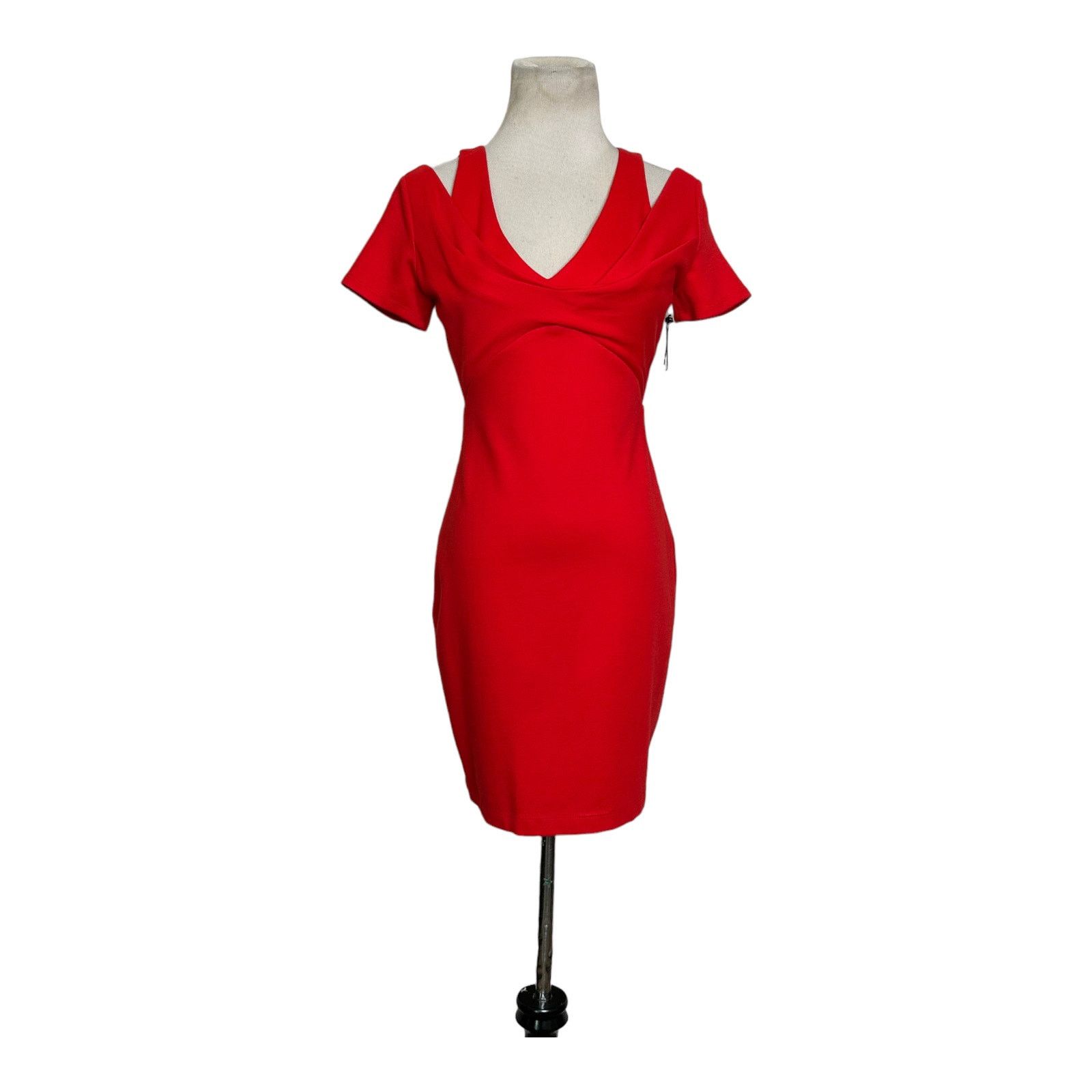 Bailey 44 BAILEY/44 red short sleeves cocktail dress size Small Size S / US 4 / IT 40 - 11 Thumbnail