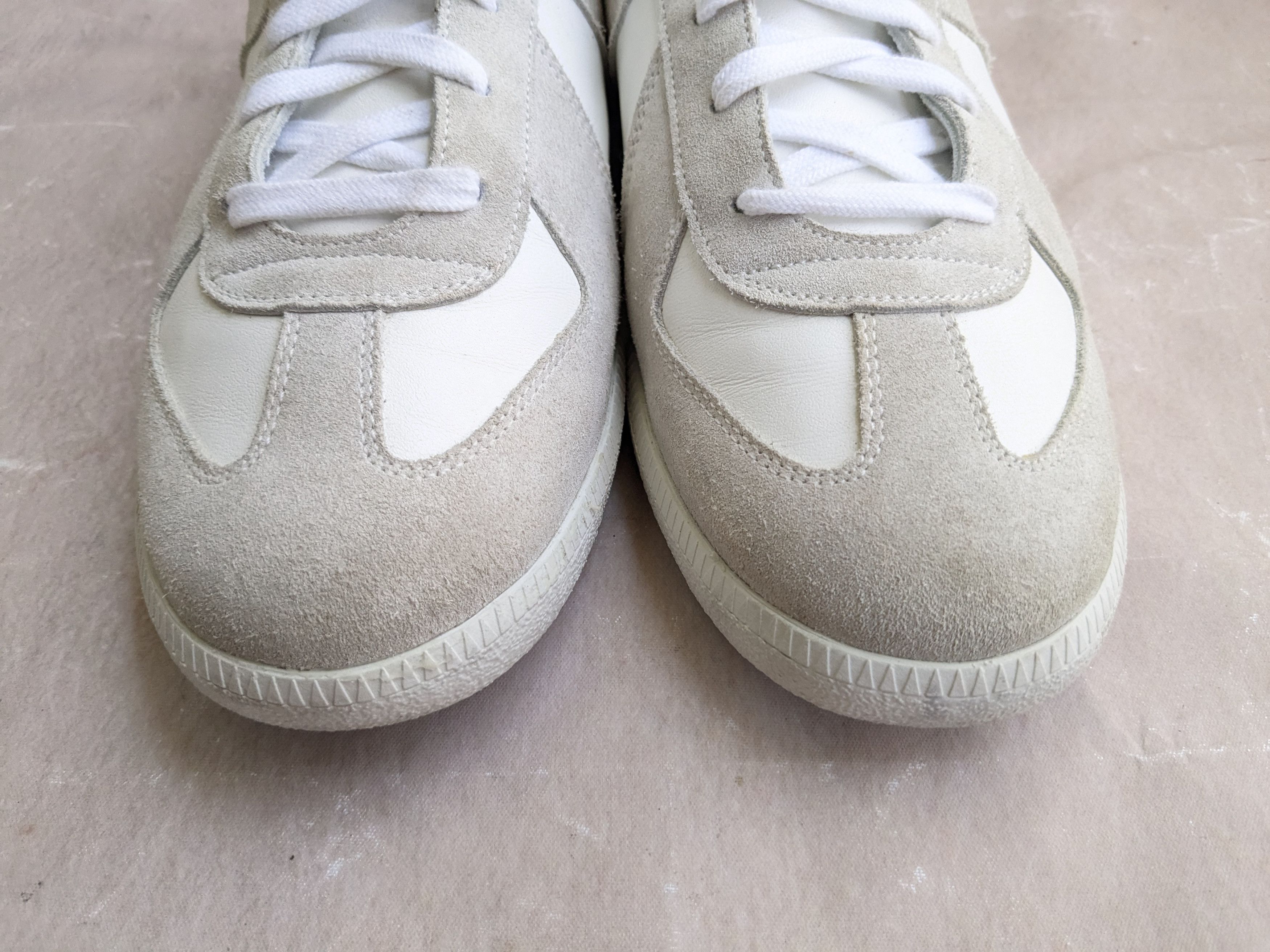Maison Margiela Maison Margiela GAT Replica White 13.5 46.5 Low Tops Size US 13 / EU 46 - 3 Thumbnail