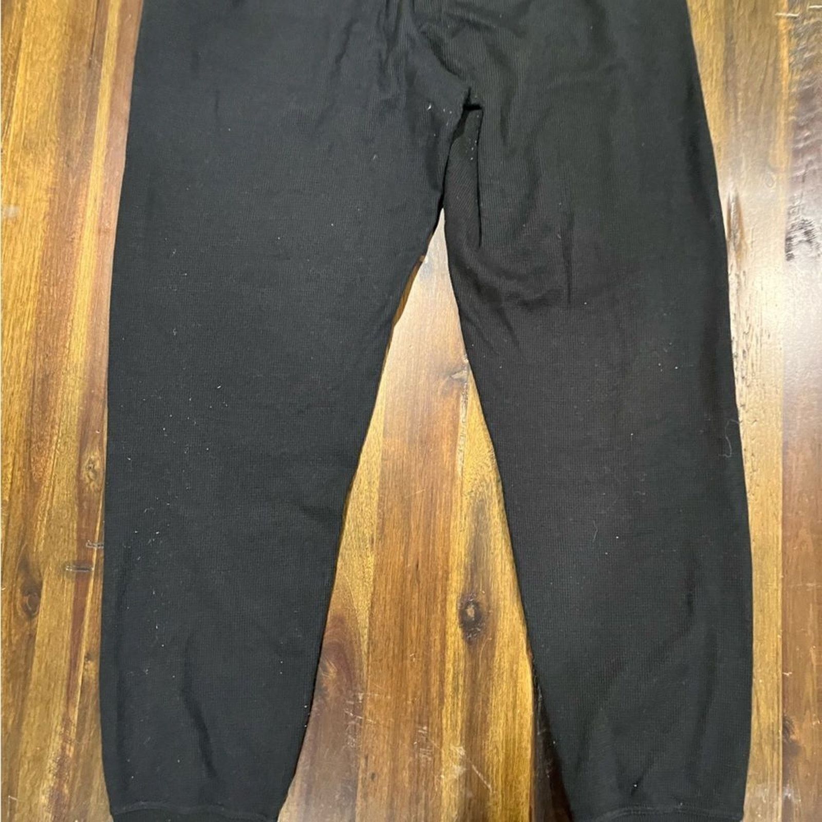 Vintage Sunday Best Aritzia Baby Waffle Jogger Black - Medium Size 26" / US 2 / IT 38 - 4 Thumbnail