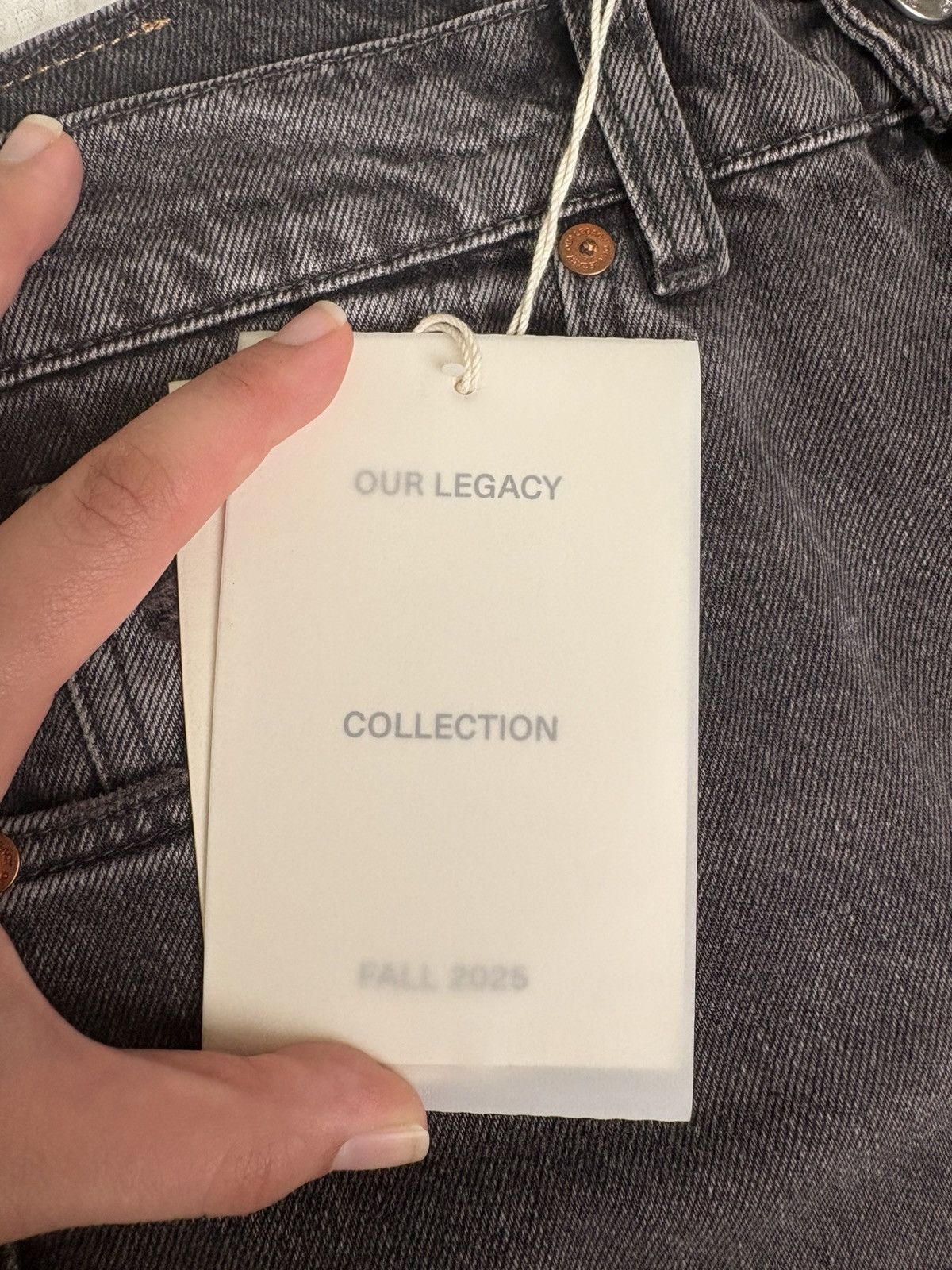 Our Legacy Our Legacy Third Cut Denim Highway Coffee Ripped Jeans Size US 30 / EU 46 - 10 Thumbnail