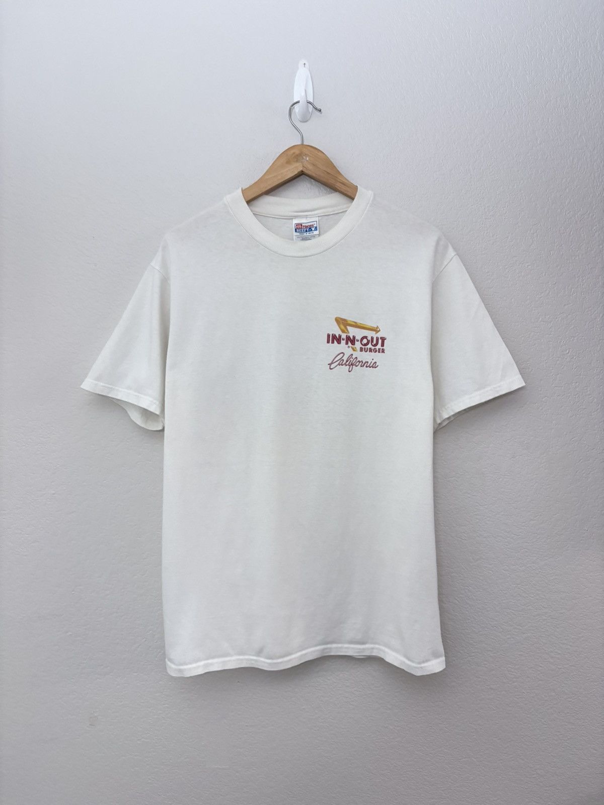 Vintage 90’s In n Out Vintage Motorcycle Rare Tee Shirt Size US M / EU 48-50 / 2 - 2 Thumbnail