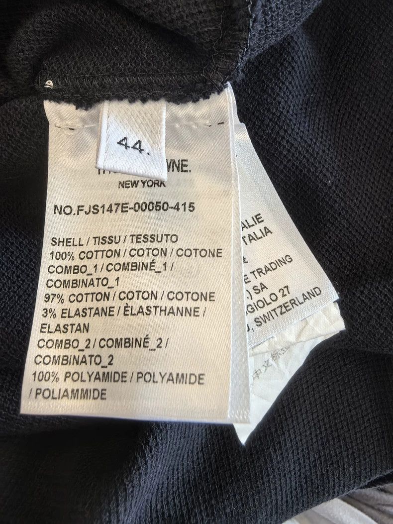 Thom Browne Thom Browne Dark blue short sleeves Size US L / EU 52-54 / 3 - 6 Thumbnail