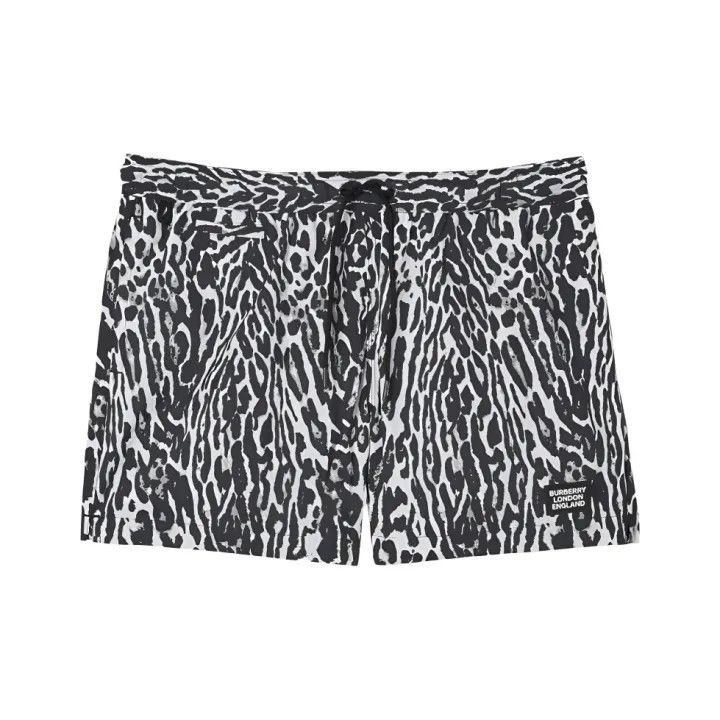 Burberry Burberry Zebra Pattern Loose Swim Shorts 0079 Size 22" - 1 Thumbnail