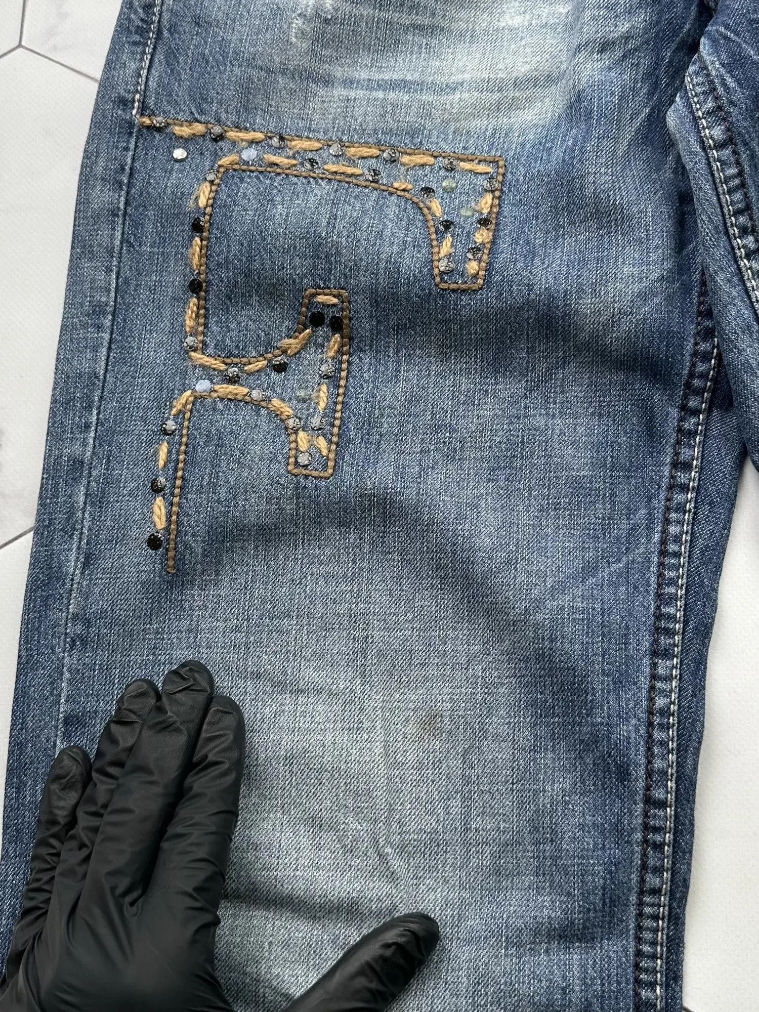 GF Ferre Gianfranco Ferre Vintage Rare Jeans (B261) Size US 28 / EU 44 - 4 Thumbnail