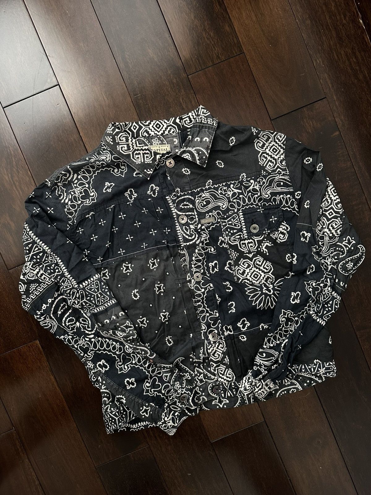 Kapital Kapital Paisley Shirt Size US XL / EU 56 / 4 - 1 Thumbnail
