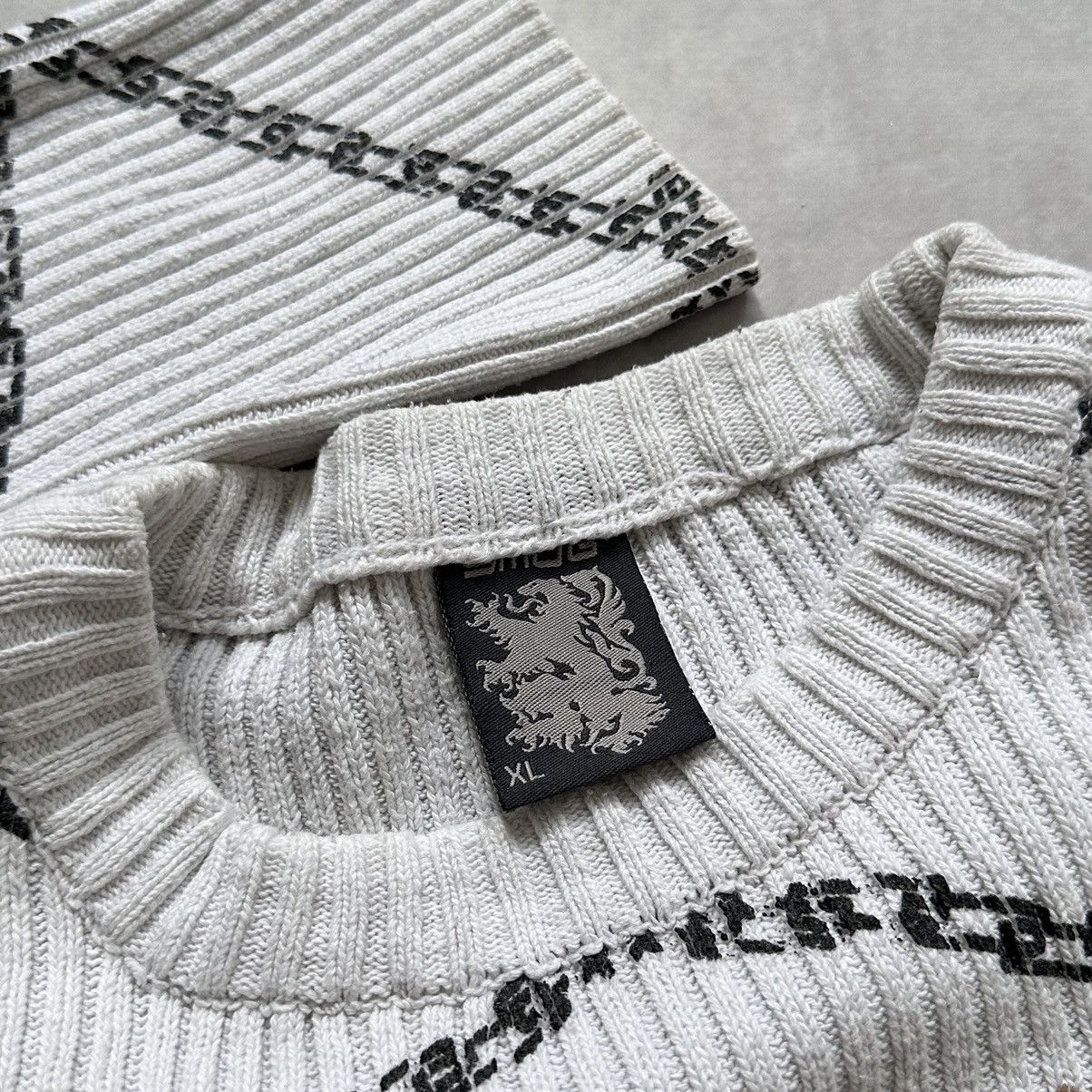 Hysteric Glamour × Undercover Japan Poem Chains Impala LGB Vibe Knit Ribbed Sweater Size US XL / EU 56 / 4 - 14 Thumbnail