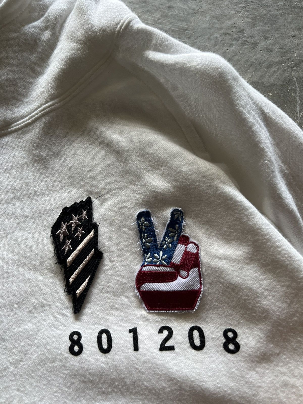 PPFM PPFM hoodie 801208 patchwork harajuku style Size US XL / EU 56 / 4 - 10 Thumbnail