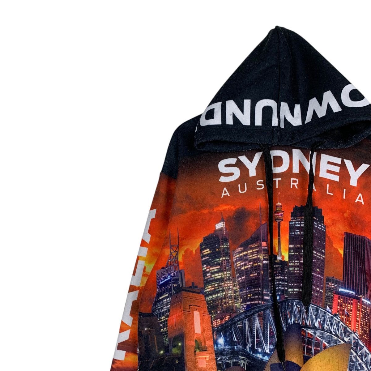 Japanese Brand HOXLEY AUSTRALIA Fullprint Polyester Hoodies #1960-C85 Size US L / EU 52-54 / 3 - 6 Thumbnail