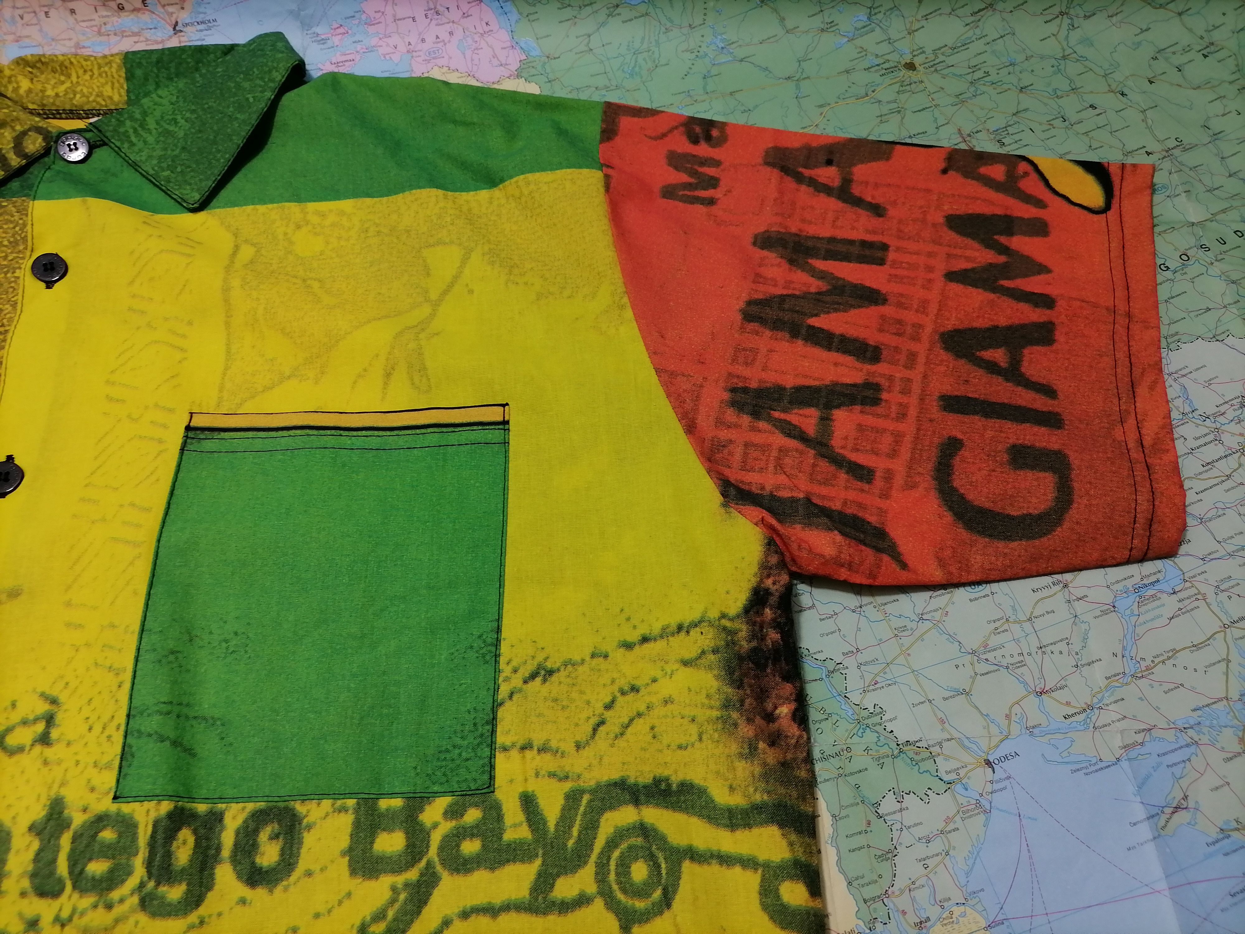 Vintage Vintage Shirt BOB MARLEY , XL Italy 1986 Size US XL / EU 56 / 4 - 3 Thumbnail