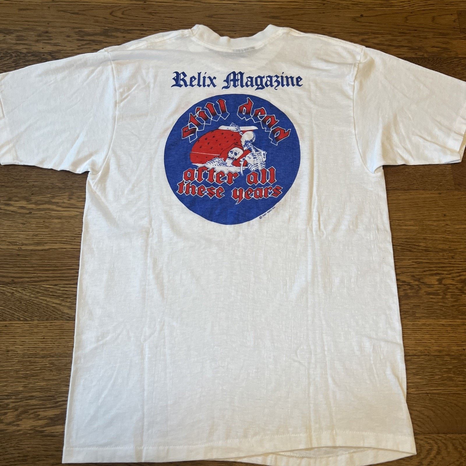 Grateful Dead VINTAGE 70s GRATEFUL DEAD T-SHIRT SHAKEDOWN STREET RELIX MAG Size US M / EU 48-50 / 2 - 11 Thumbnail