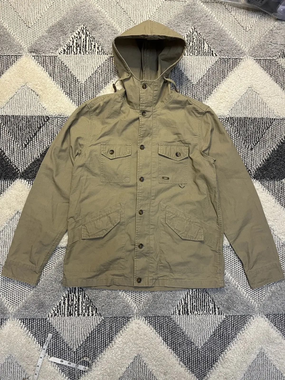 Oakley OAKLEY VINTAGE WORKWEAR LIGHT JACKET WITH HOOD Size US S / EU 44-46 / 1 - 1 Thumbnail