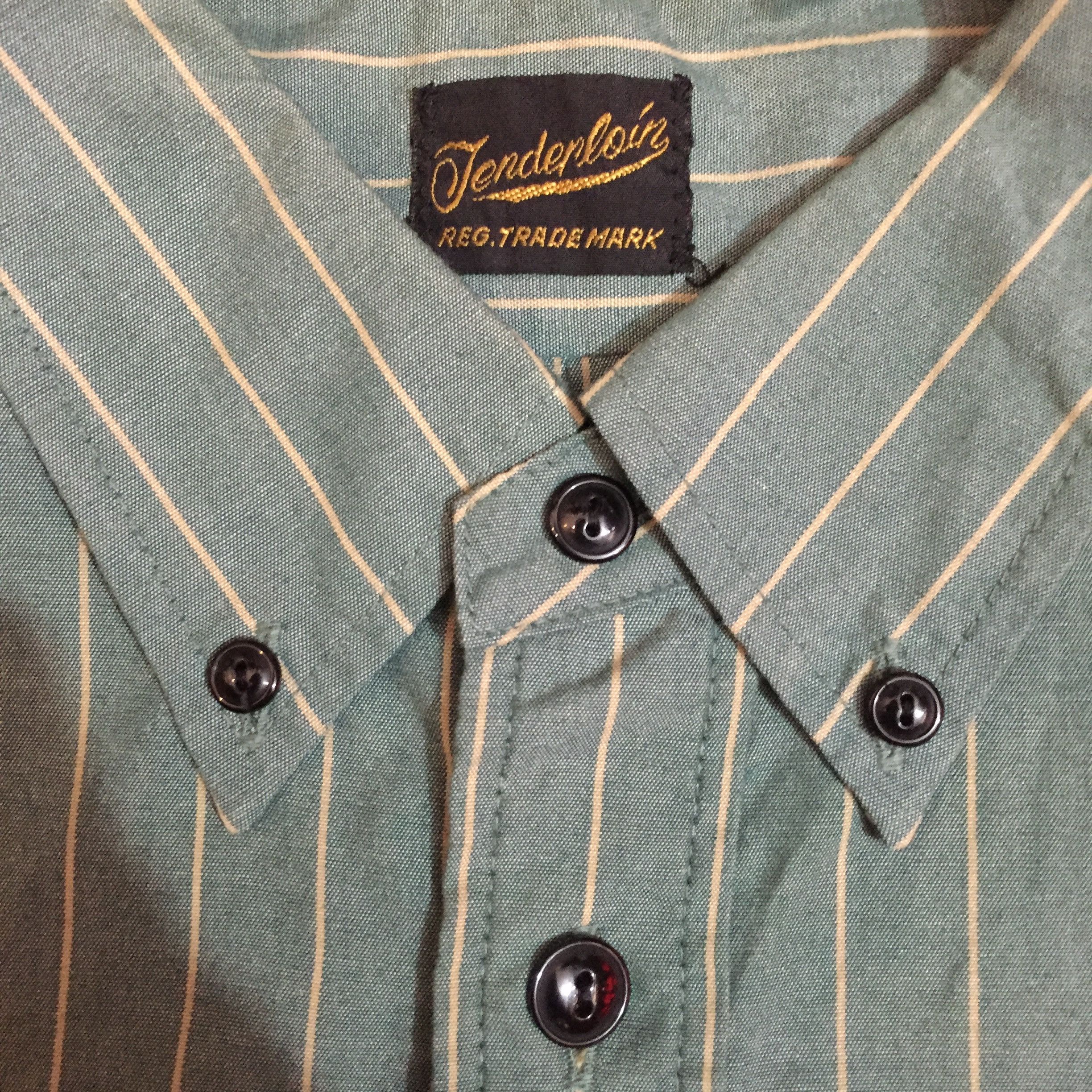 Japanese Brand Tenderloin K-Seven Stripe Shirt Size US M / EU 48-50 / 2 - 4 Thumbnail
