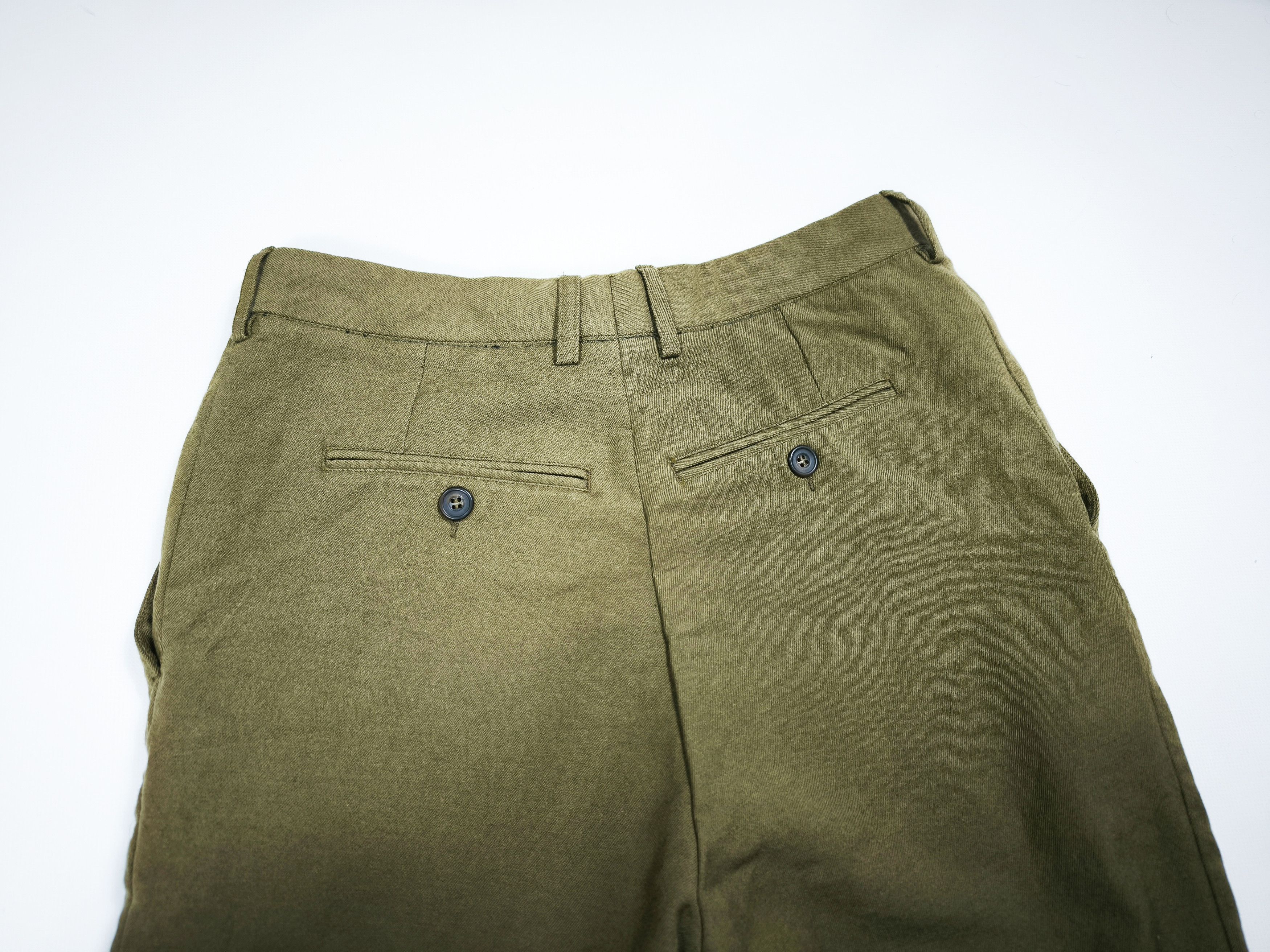Dries Van Noten Vintage Dries Van Noten Wool Brown Pants Size W32 L30 Size US 32 / EU 48 - 8 Thumbnail