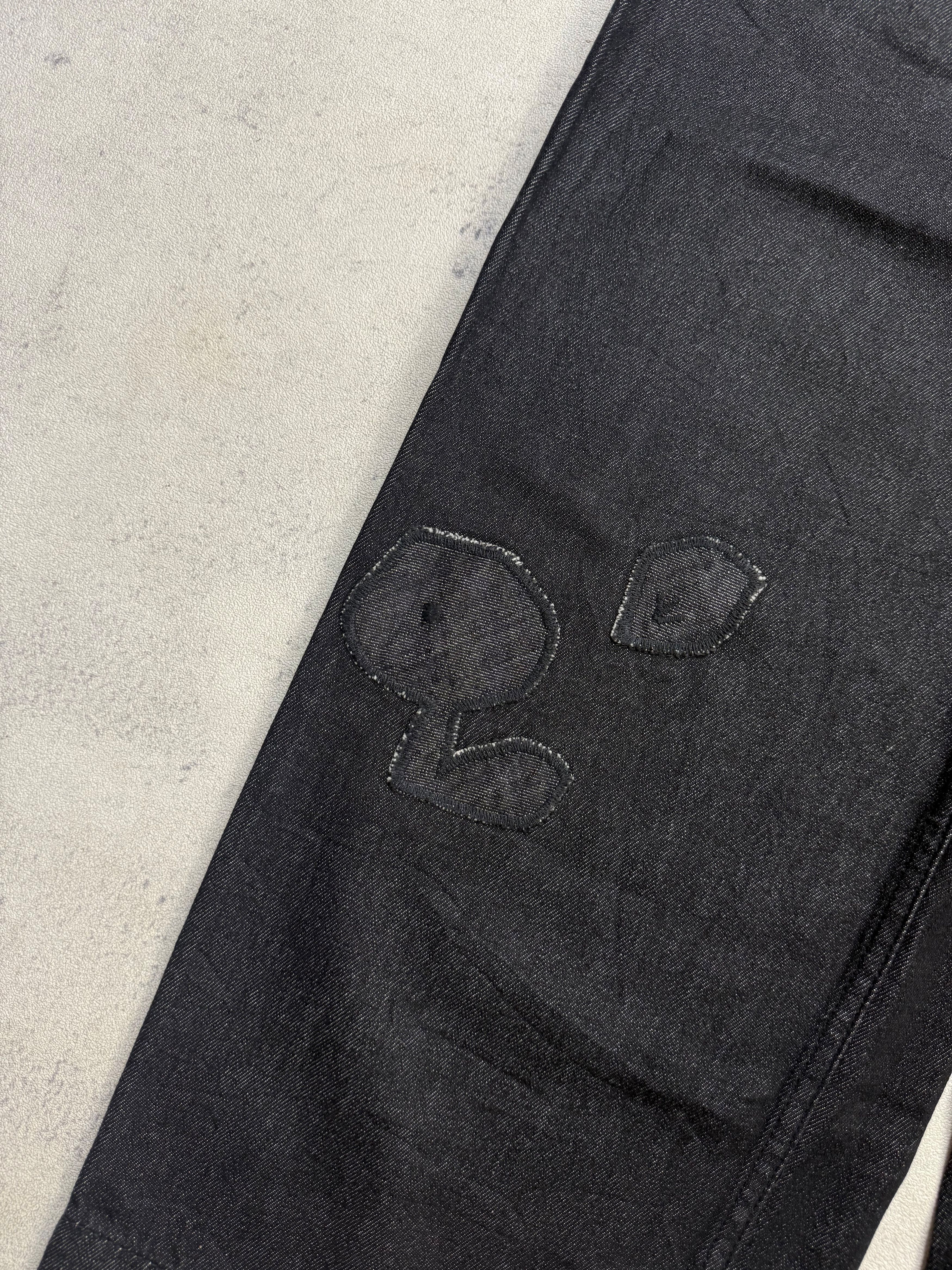 Ne-Net Ne-net Black Denim Jeans Size US 30 / EU 46 - 9 Thumbnail