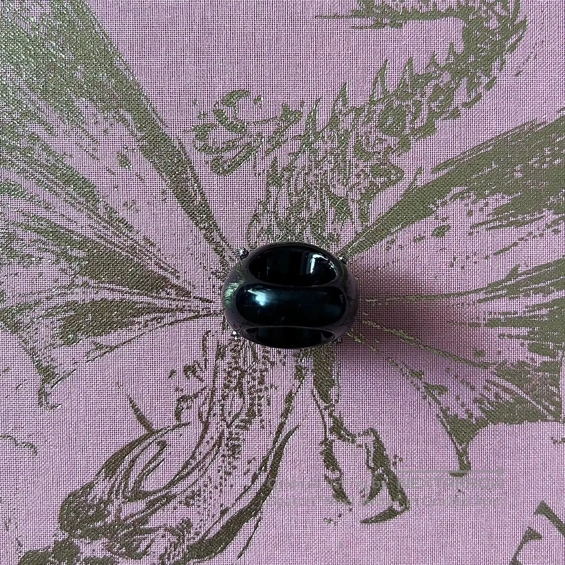 Vivienne Westwood vintage vivienne westwood blue acrylic ring. Size ONE SIZE - 5 Thumbnail